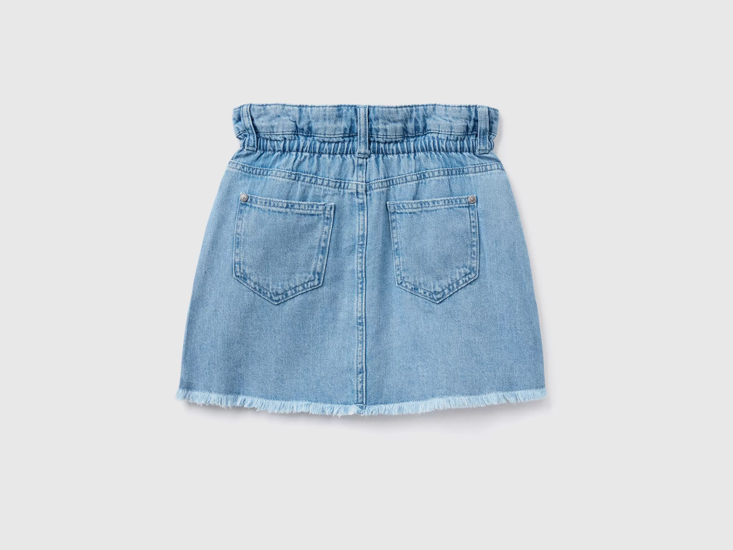 Minissaia De Jeans Leve^Benetton Best Sale