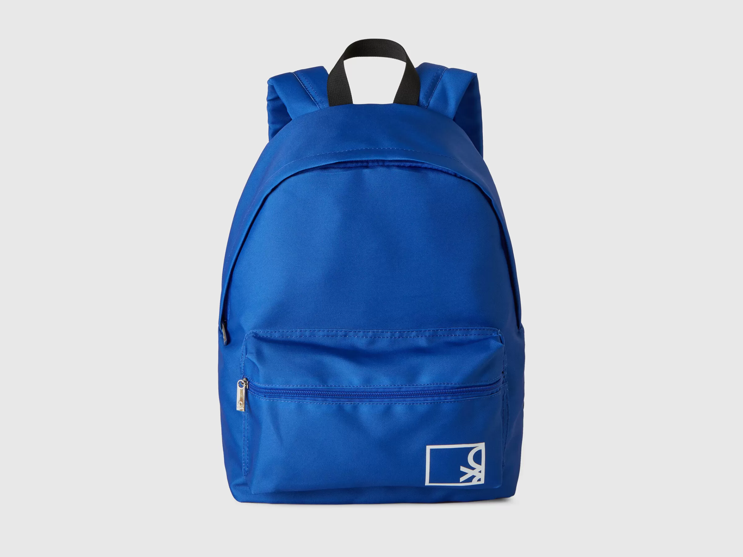 Mochila Azul Em Nylon^Benetton Store