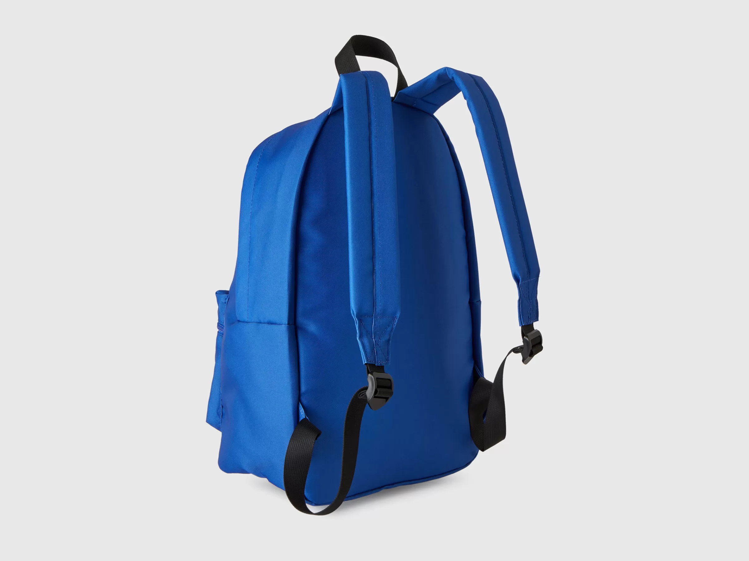 Mochila Azul Em Nylon^Benetton Store