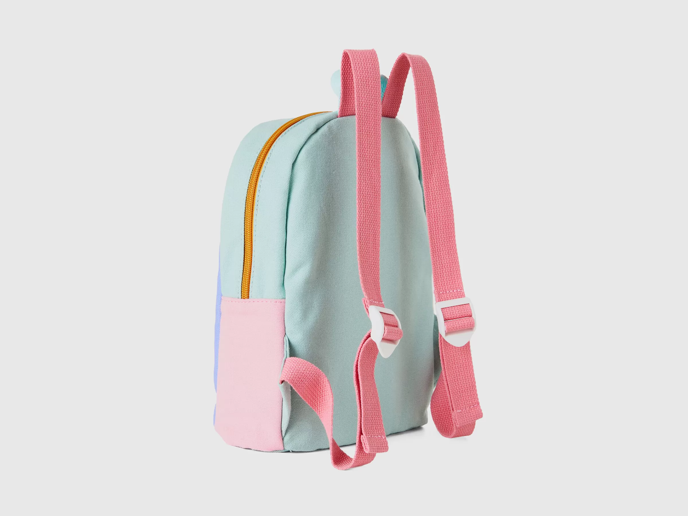 Mochila Em Mistura De Algodão Com Estampa^Benetton Flash Sale