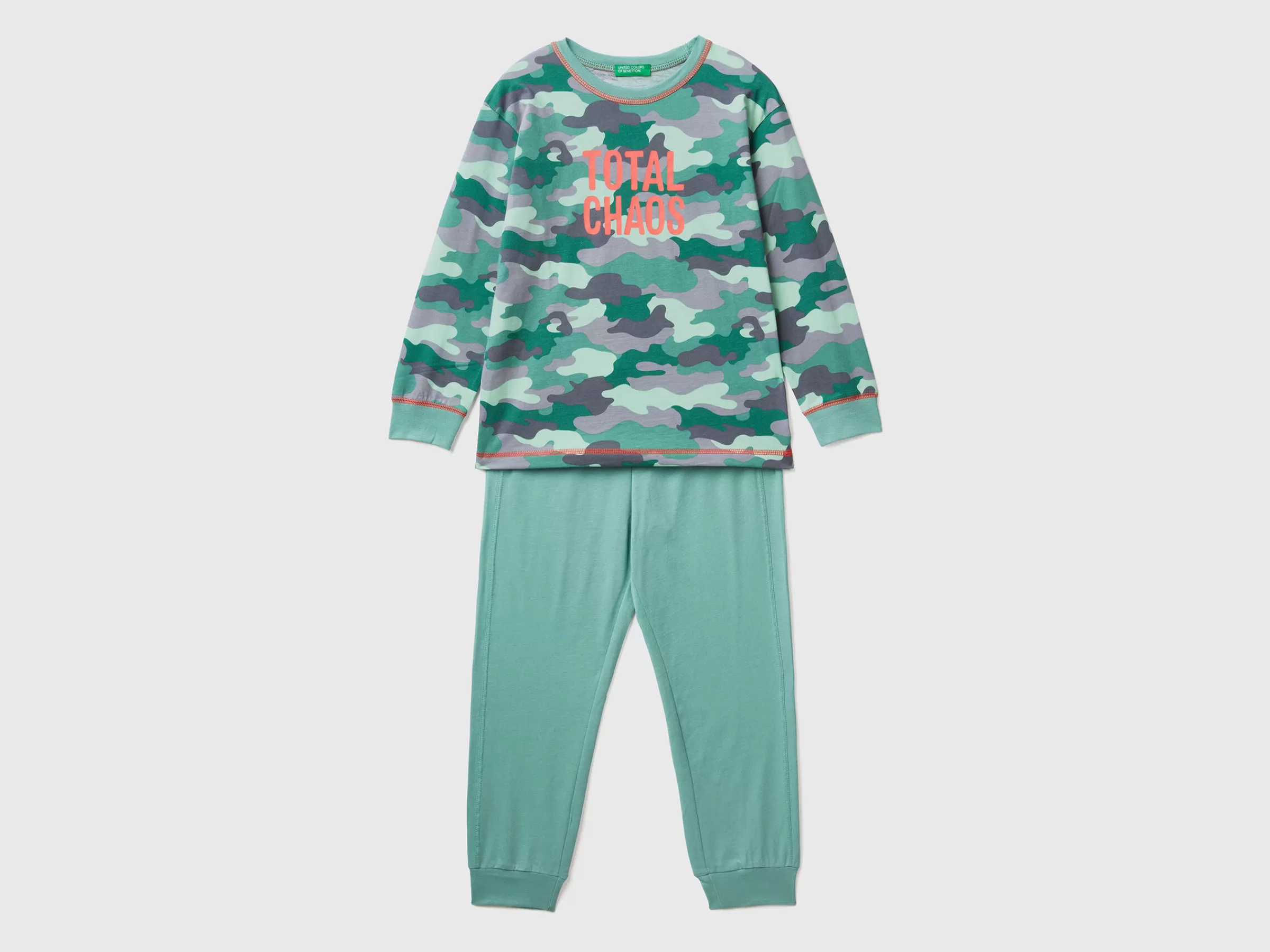 Pijama Com Estampa De Relampagos^Benetton Store