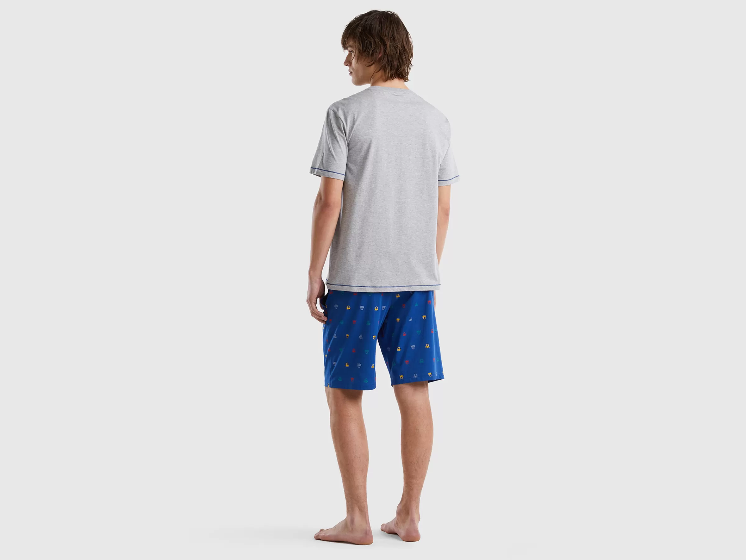 Pijama Com Padrao Logotipos^Benetton Shop