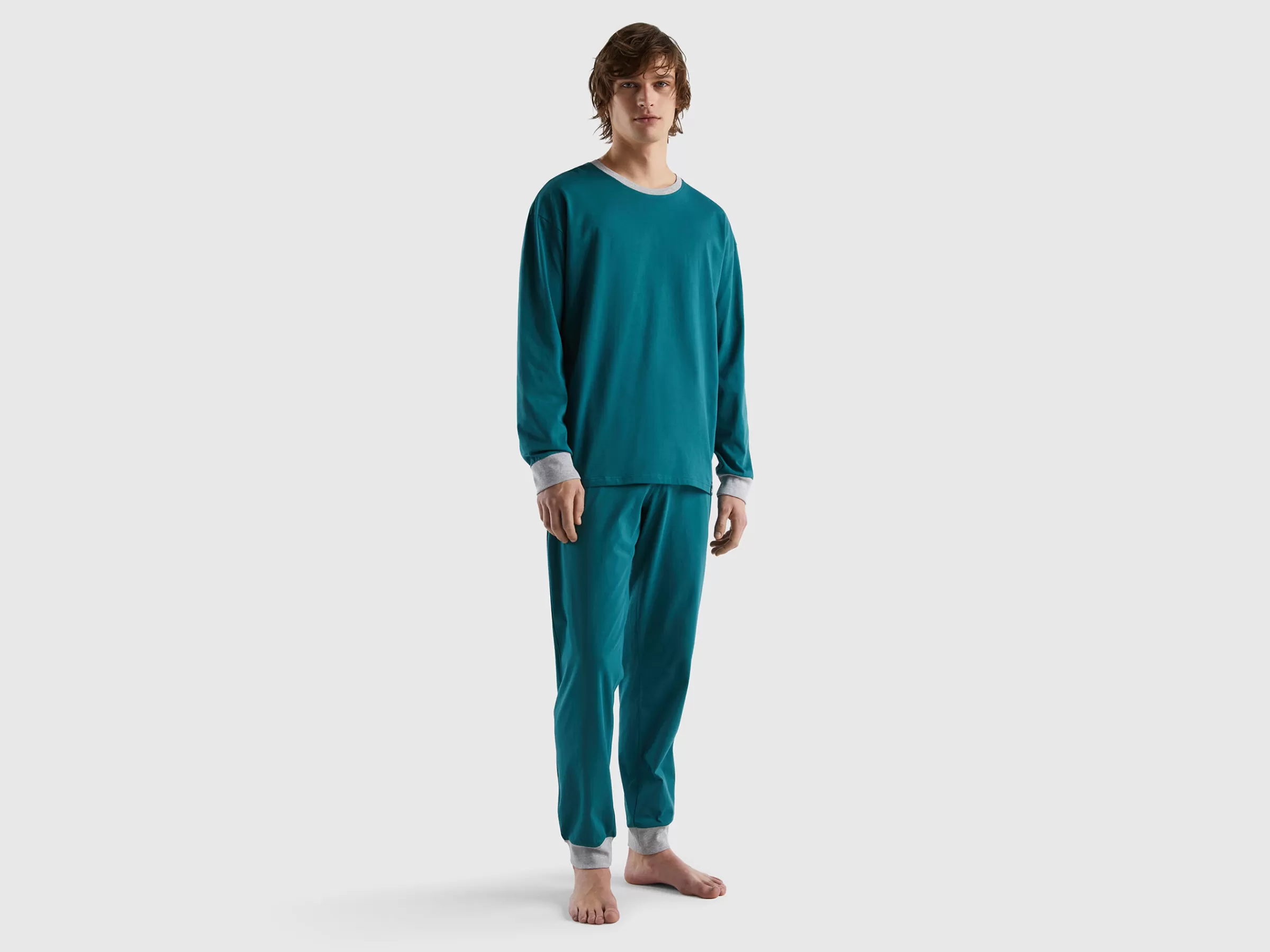 Pijama Com Saco 100% Algodão^Benetton Discount