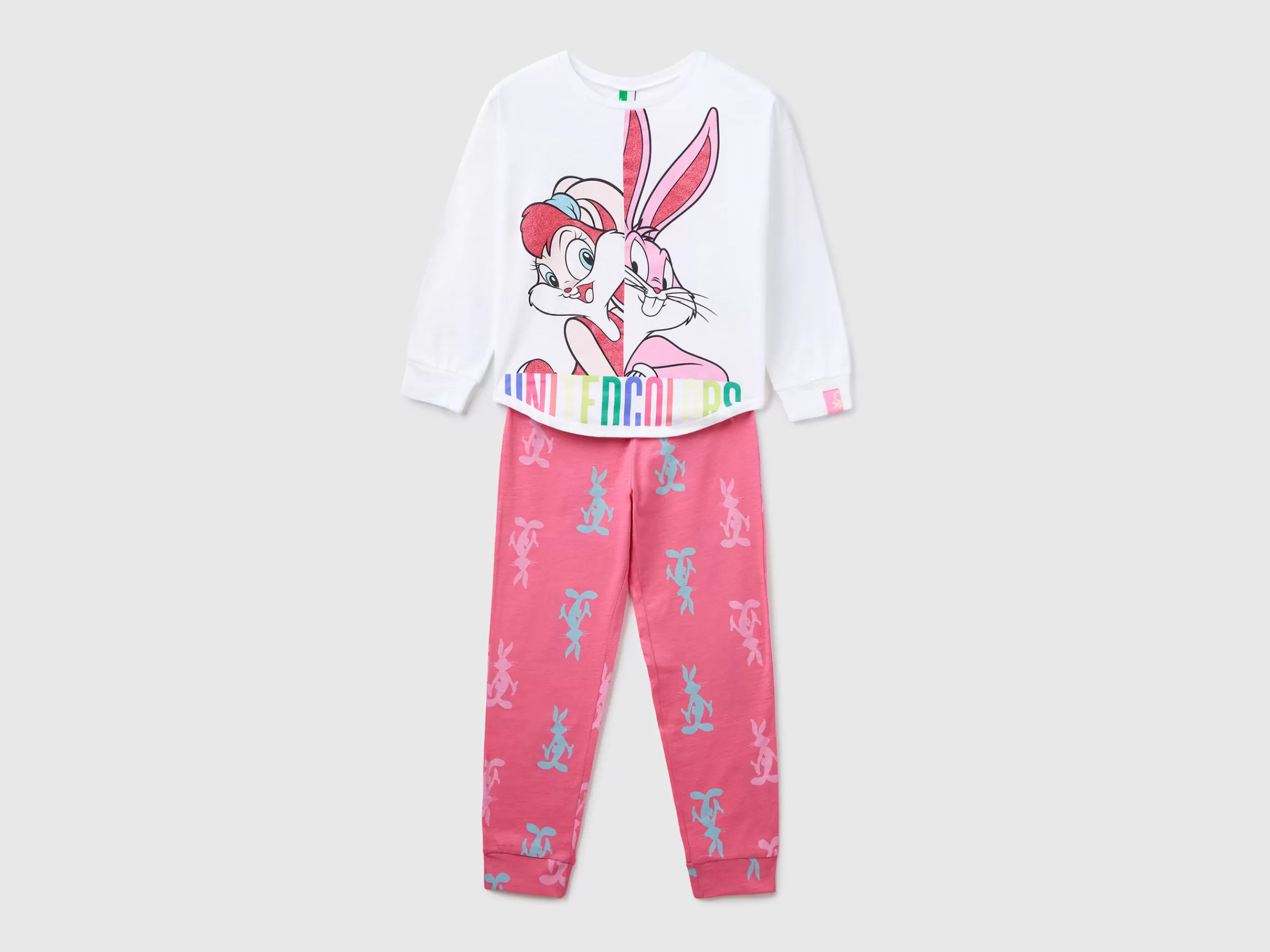 Pijama Comprido Bugs Bunny & Lola^Benetton Best