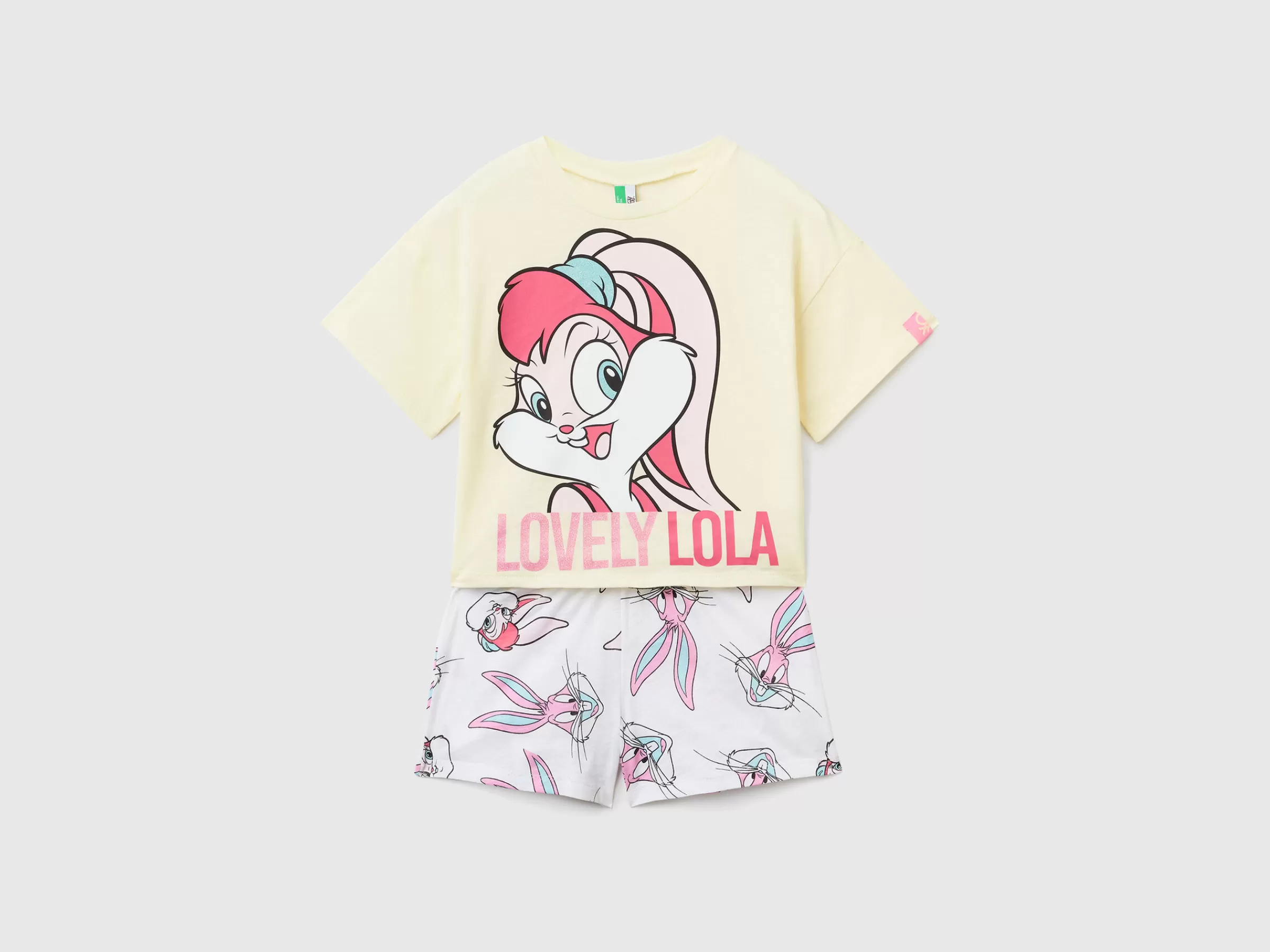 Pijama Curto Bugs Bunny & Lola^Benetton Sale