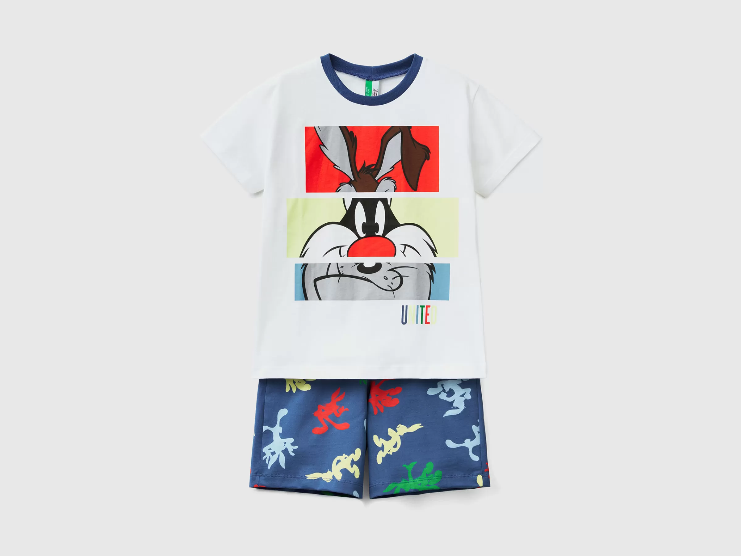 Pijama Curto Looney Tunes^Benetton Best