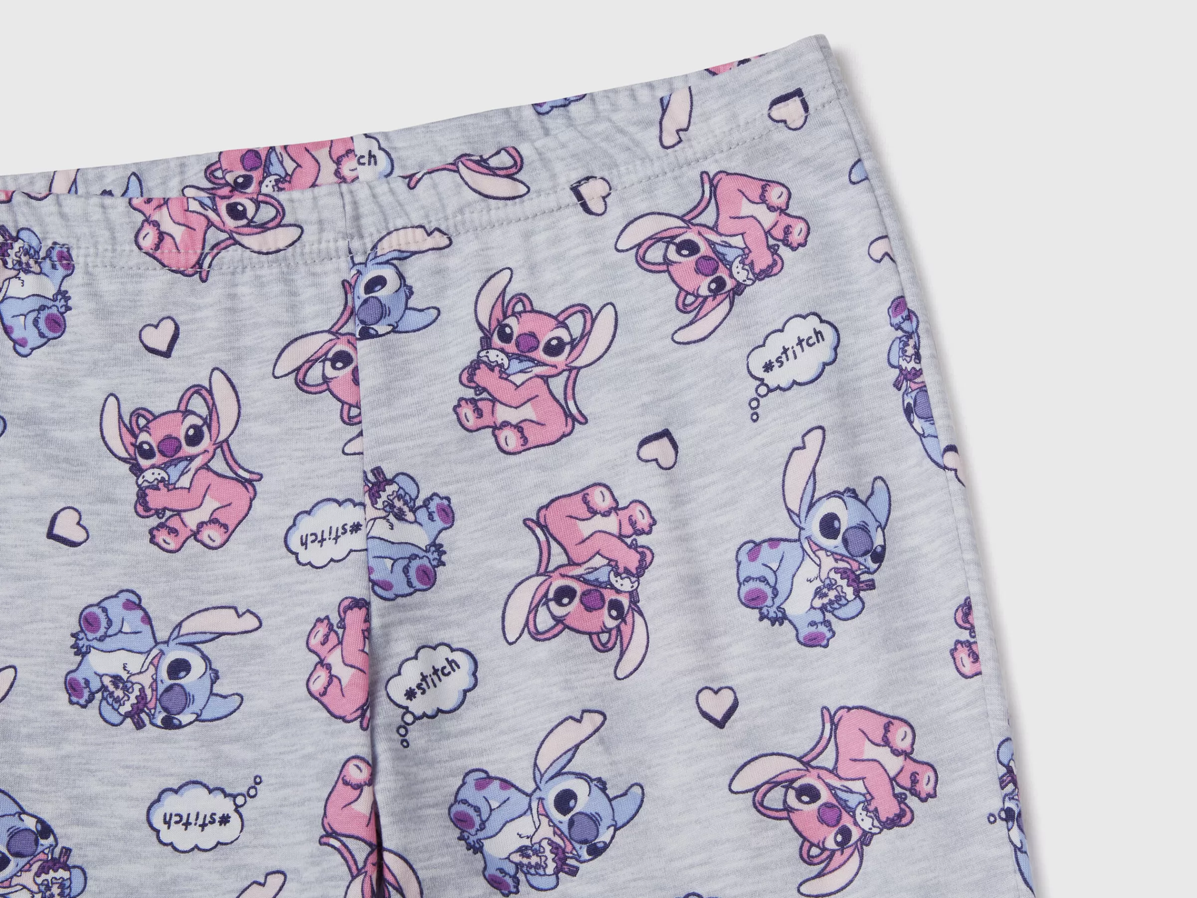 Pijama Quente Com Estampa Stitch^Benetton Online