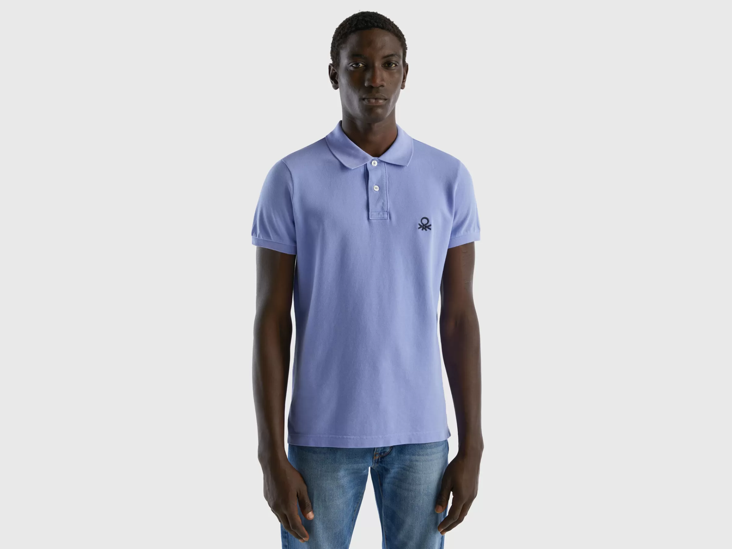 Polo Azulslim Fit^Benetton Cheap