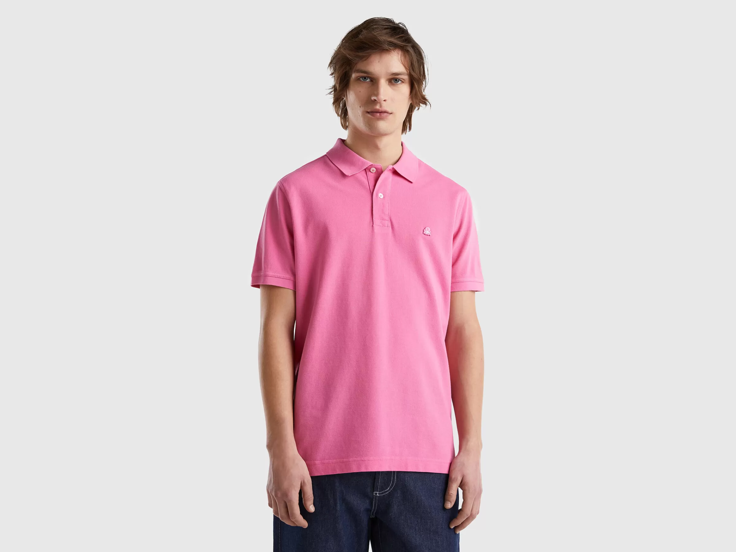 Polo Rosa Regular Fit^Benetton Store