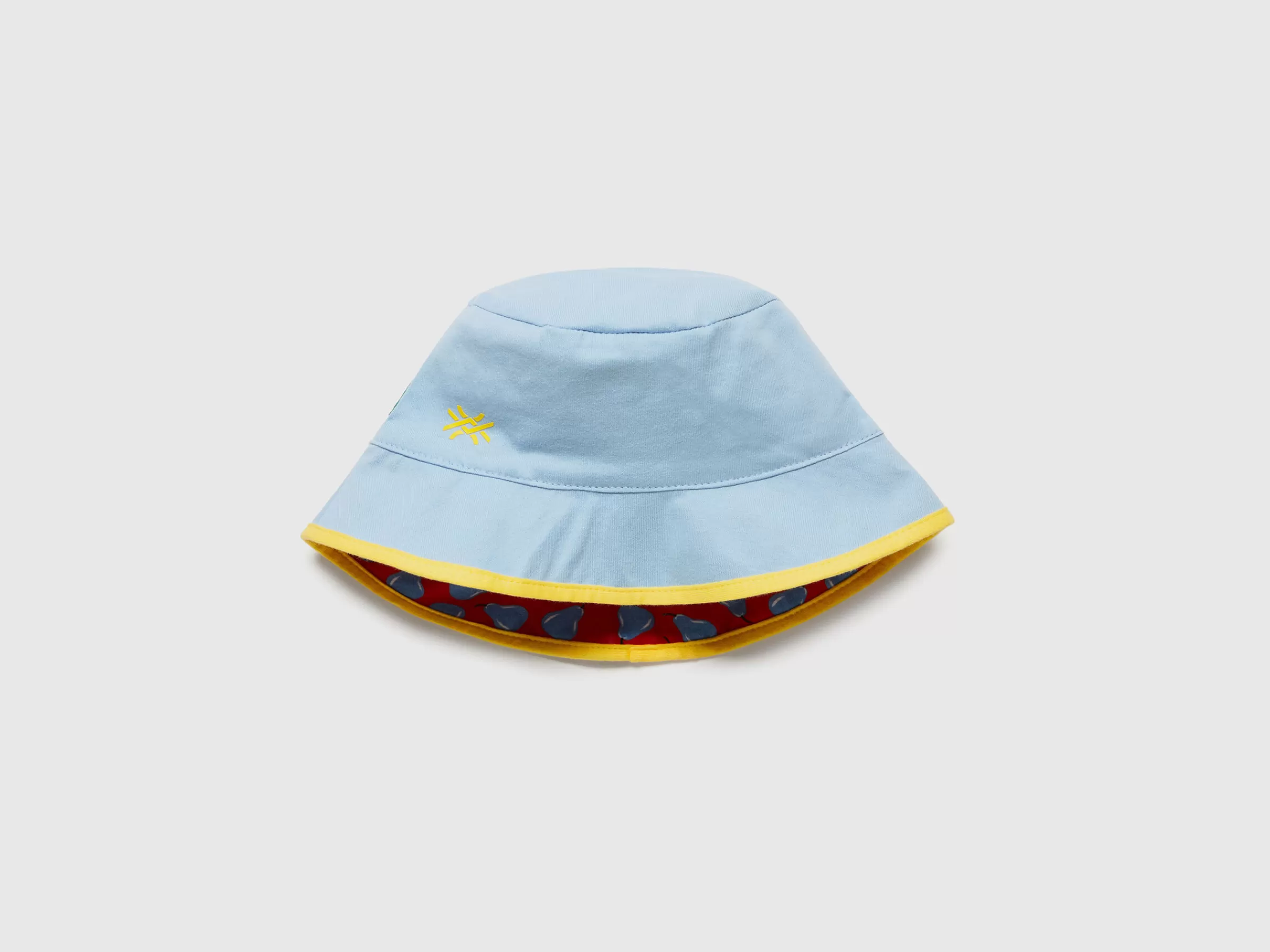 Reversible Hat With Pear Print^Benetton Clearance