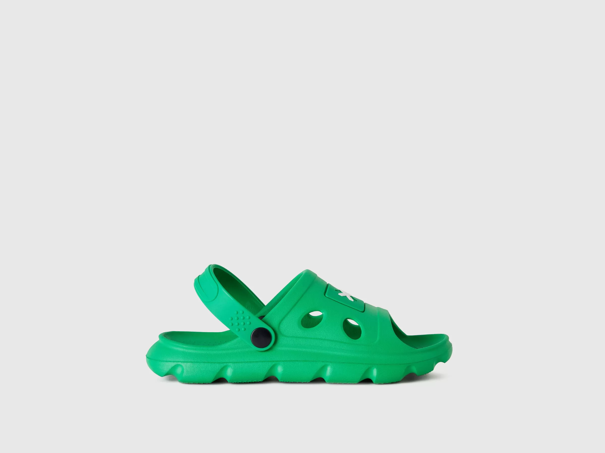 Sandalias Em Borracha Leve^Benetton Online