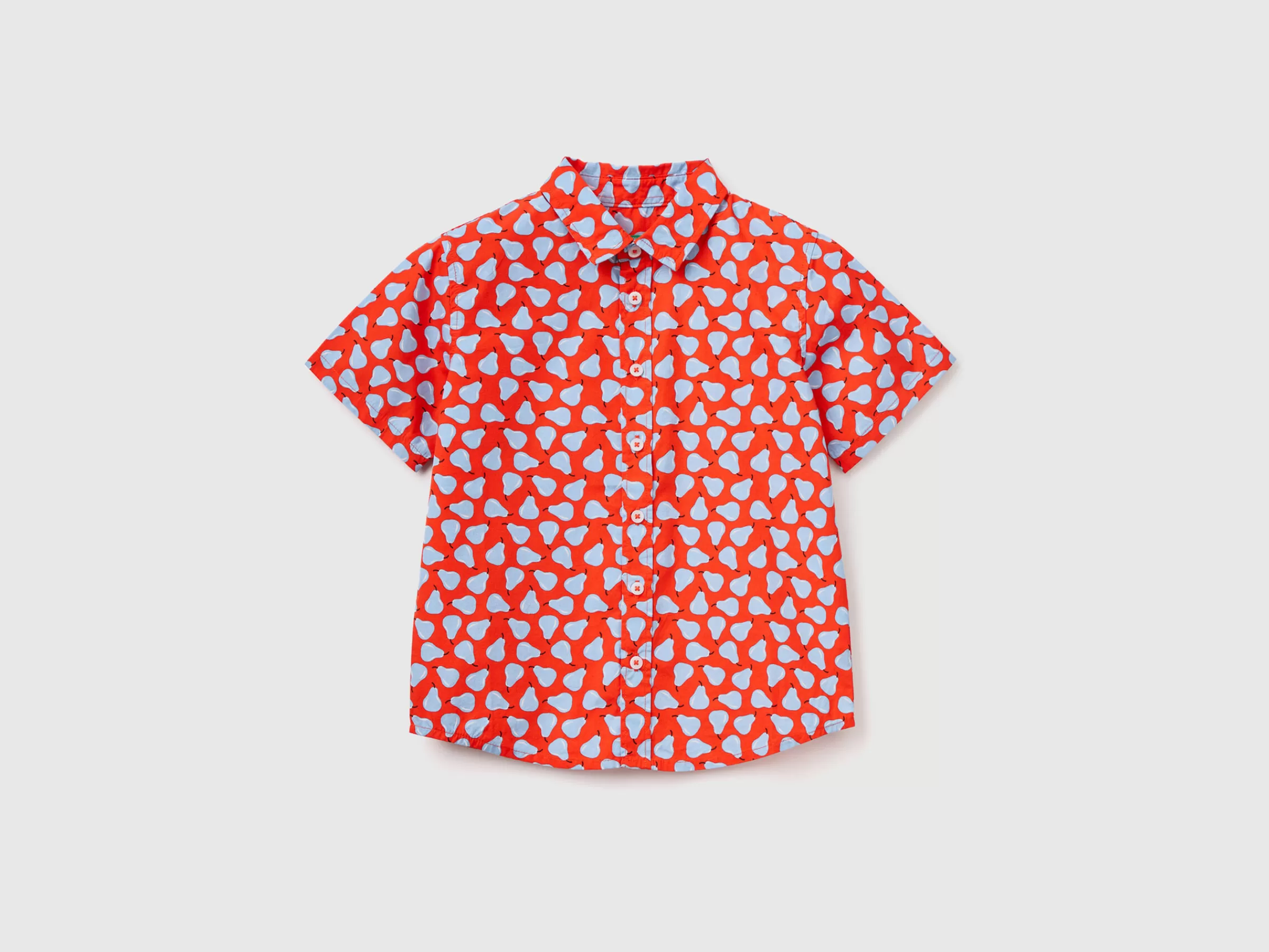 Shirt With Pear Pattern^Benetton Fashion