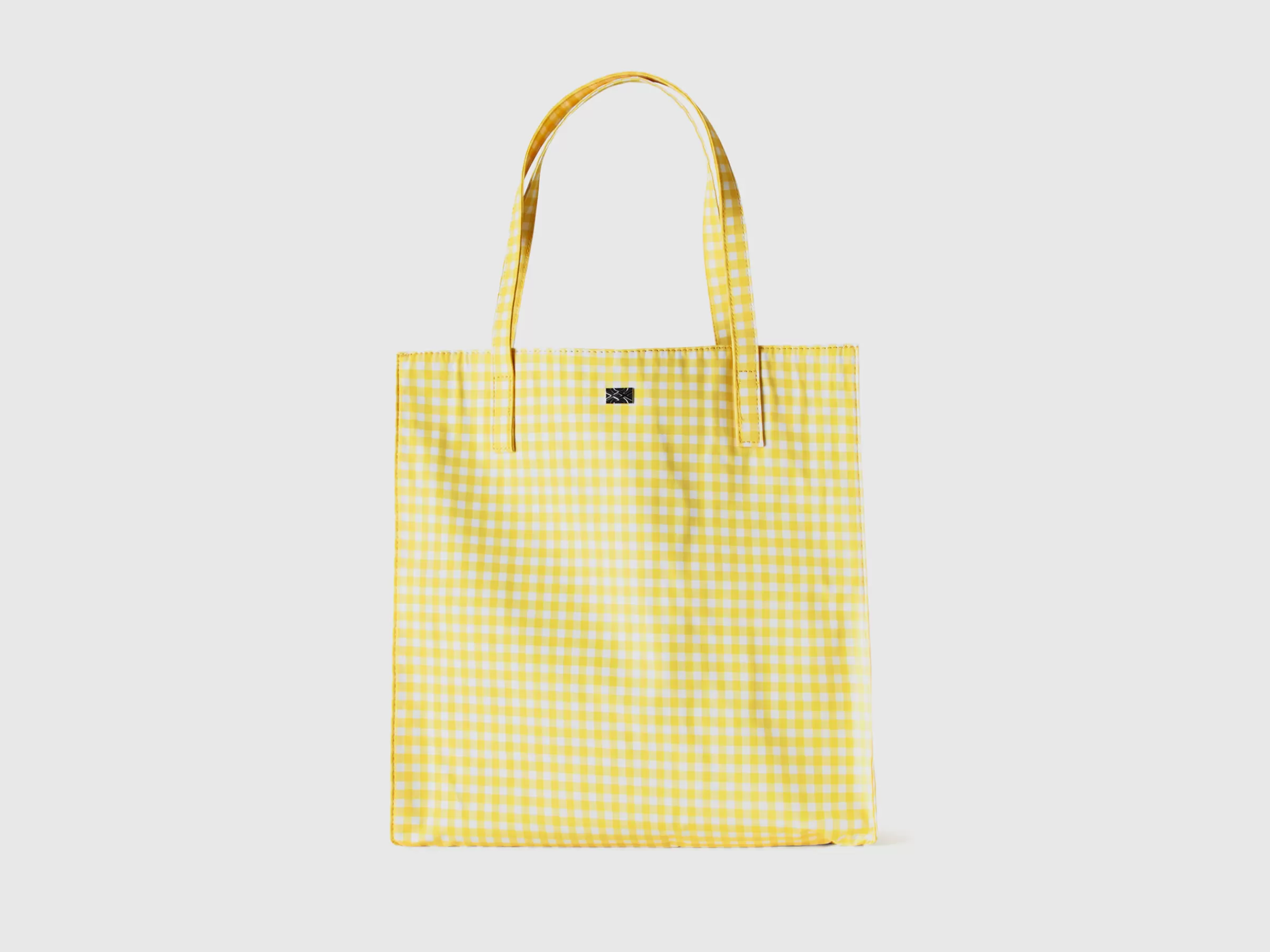 Shopping Bag Amarela Vichy^Benetton Store