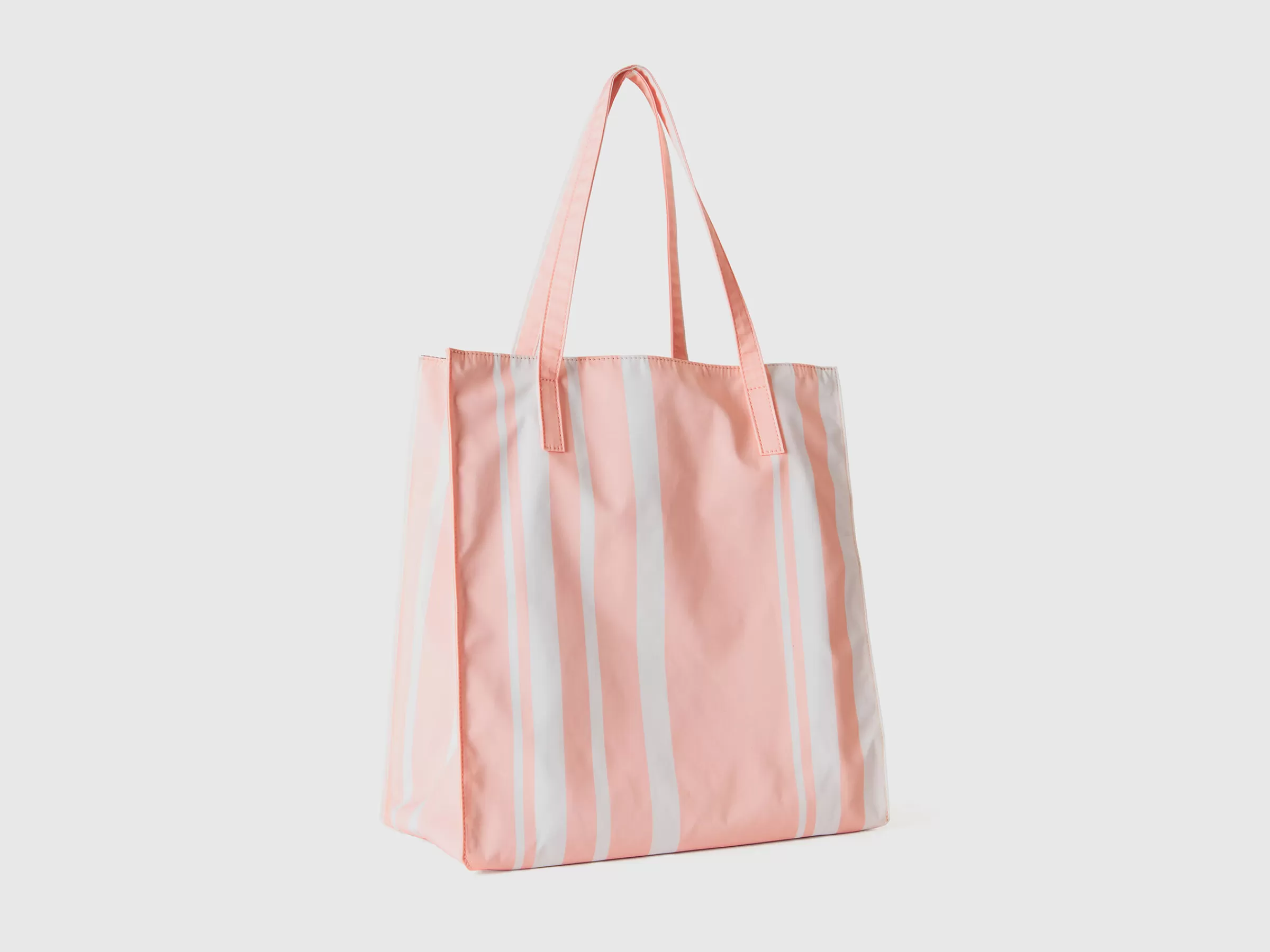 Shopping Bag Rosa As Riscas^Benetton Shop