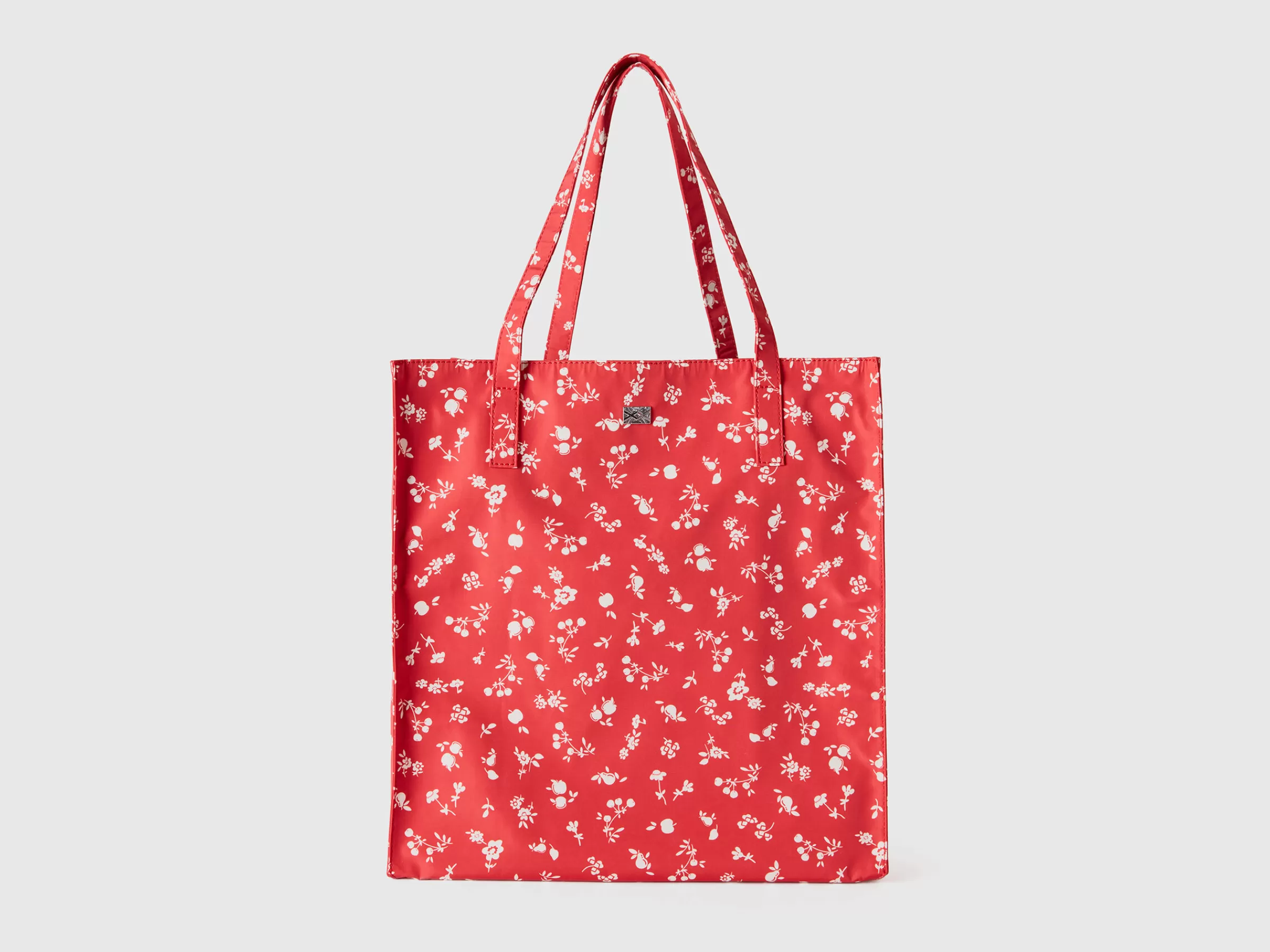 Shopping Bag Vermelha Padrao^Benetton Best Sale