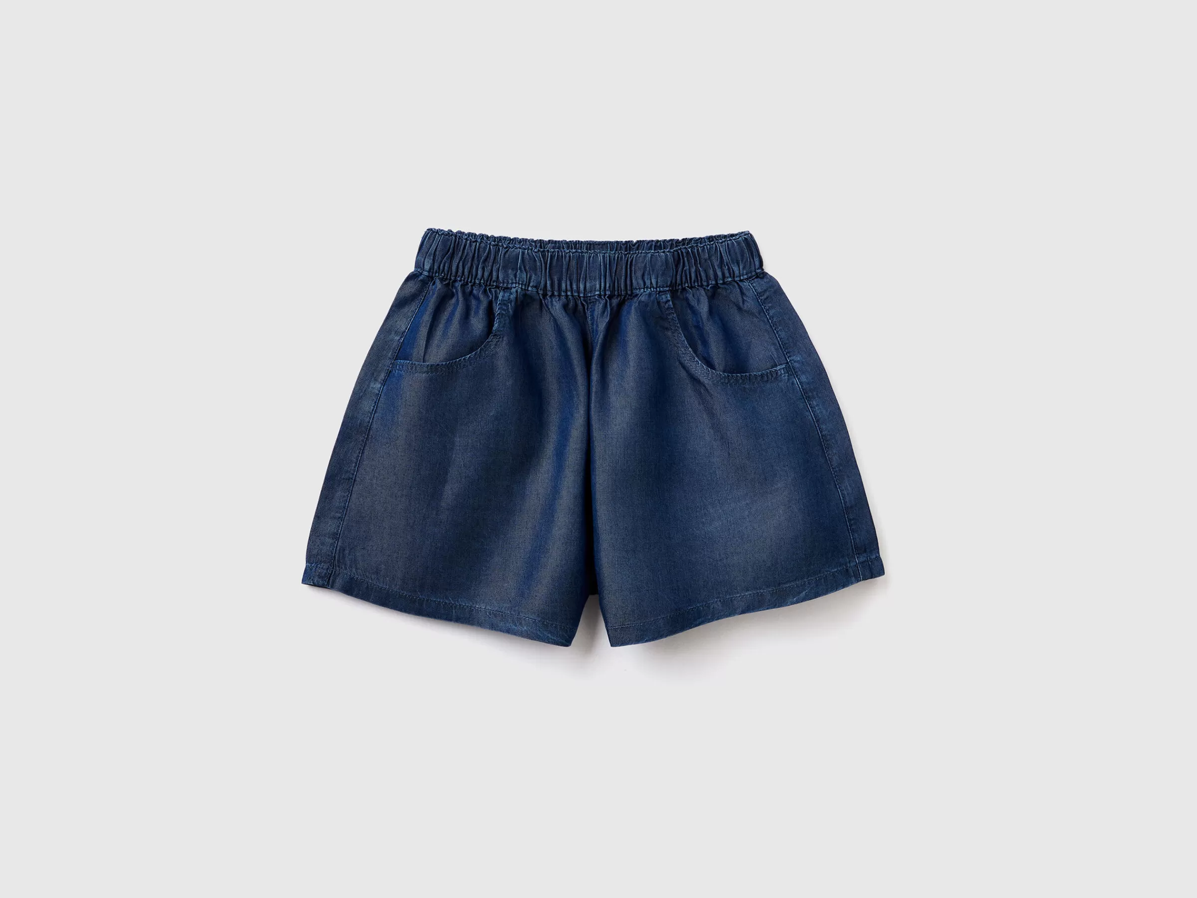 Shorts In Lightweight Denim^Benetton Hot