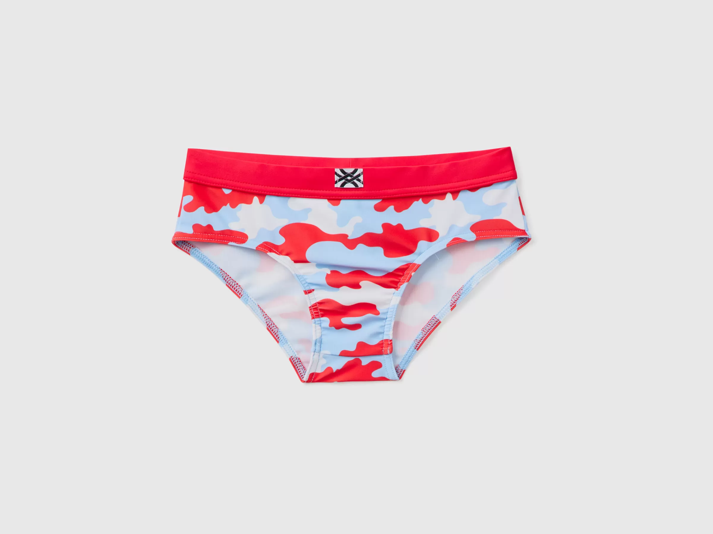 Slip De Banho Camuflagem^Benetton Best