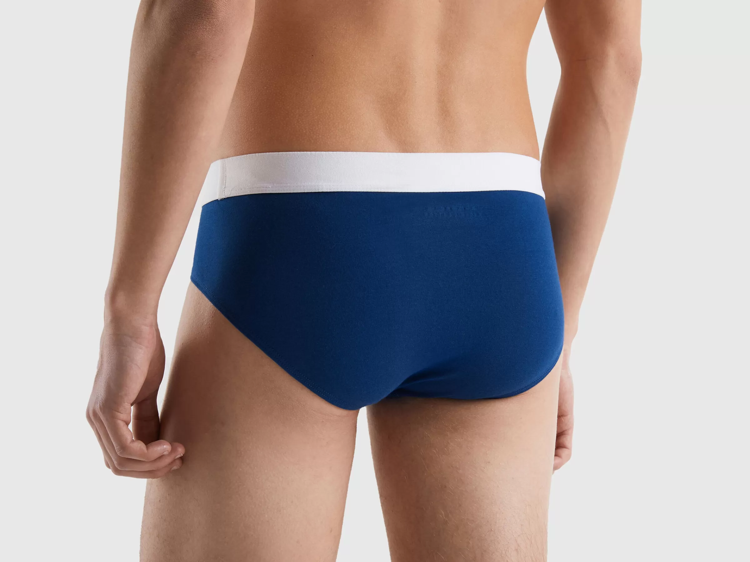 Slip Em Algodão Organico Stretch^Benetton Outlet