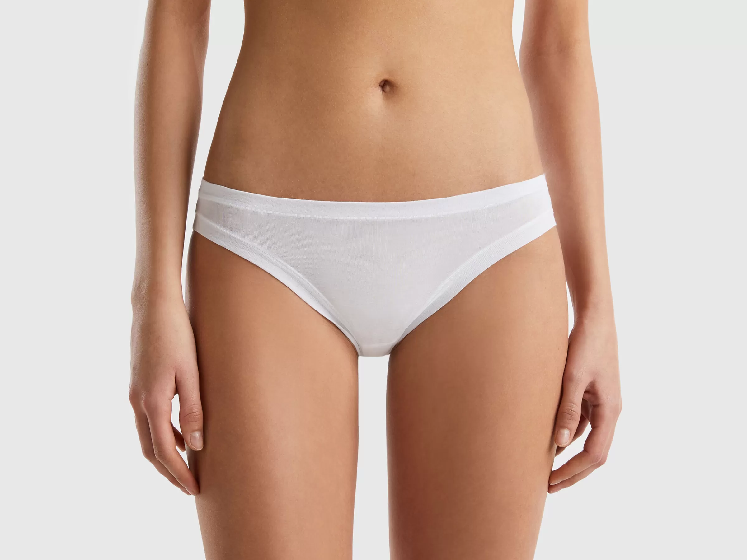 Slip Em Algodão Organico Super Stretch^Benetton Discount