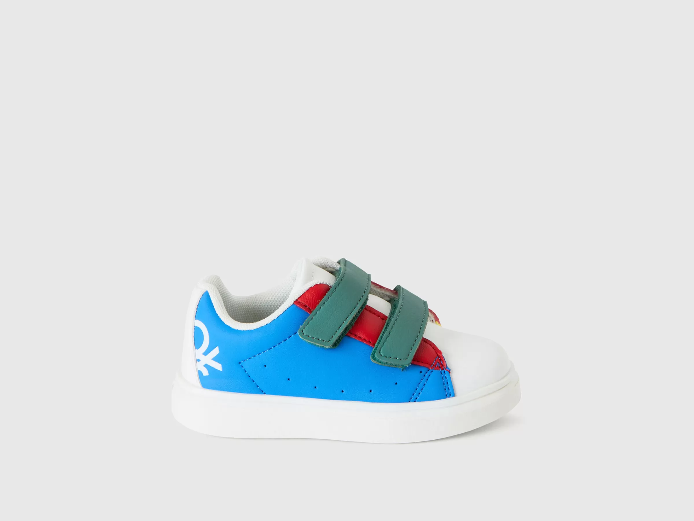 Sneakers De Cano Baixo Com Velcro^Benetton Flash Sale