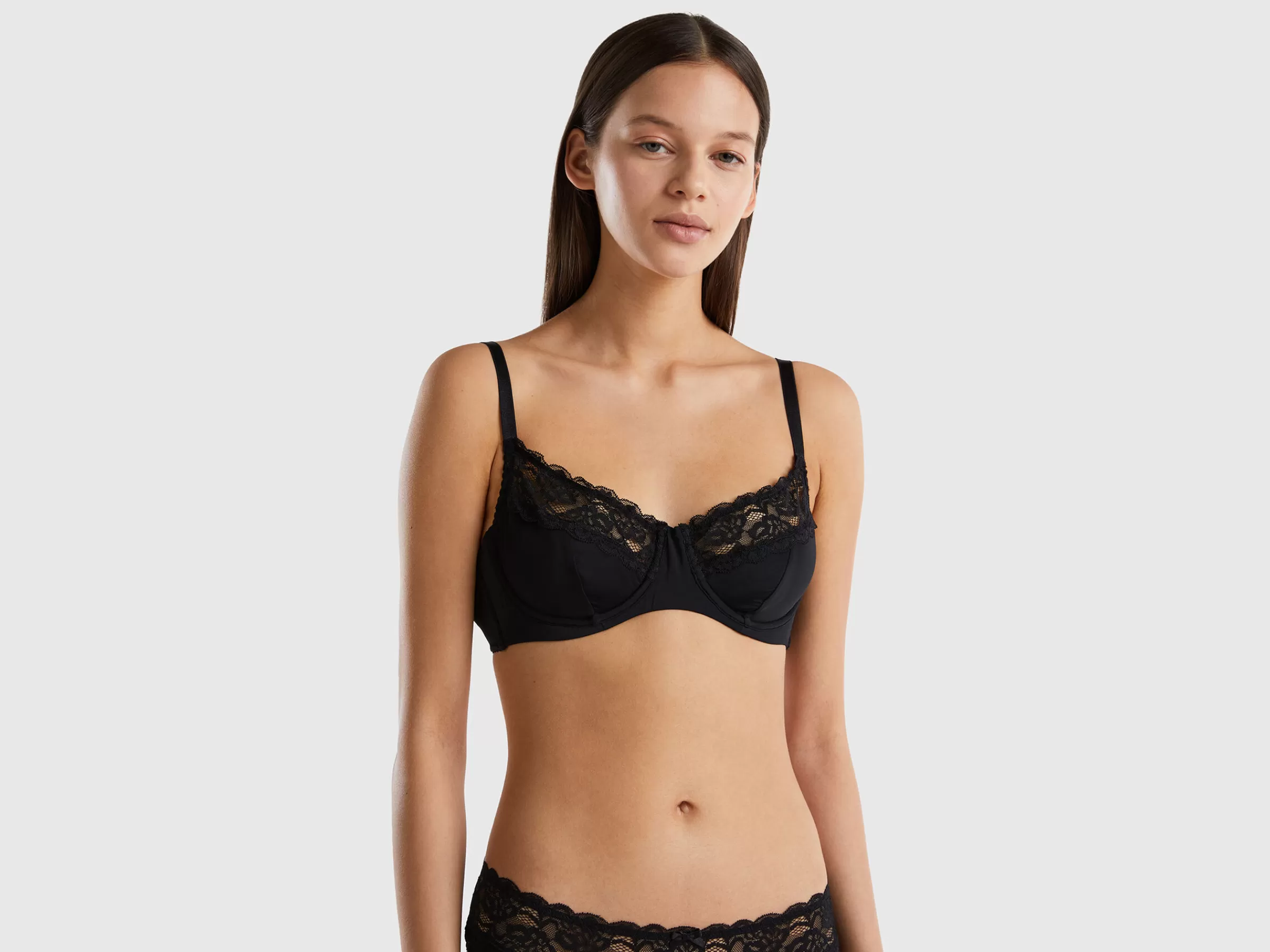 Soutien Acolchoado Com Mesh^Benetton Best