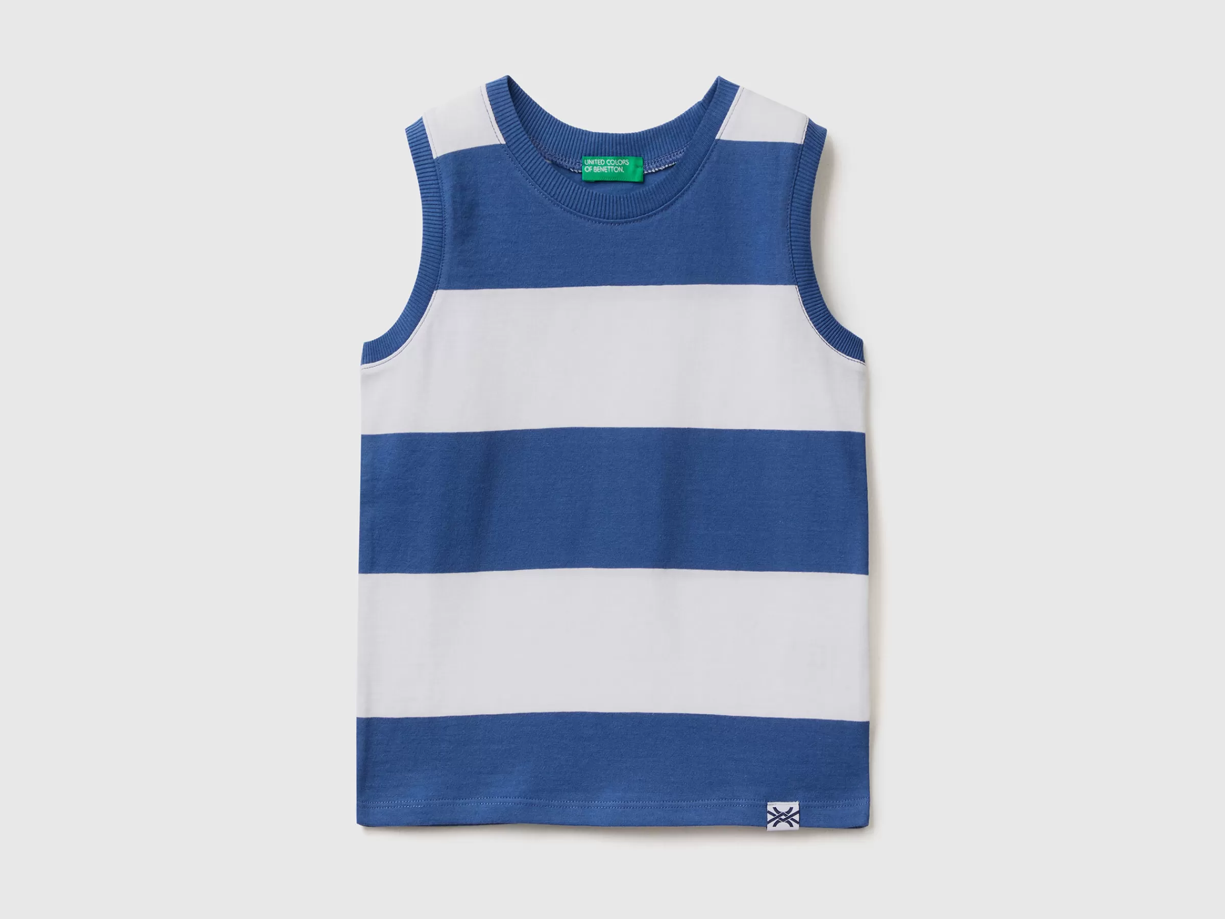 Striped Tank Top^Benetton Cheap