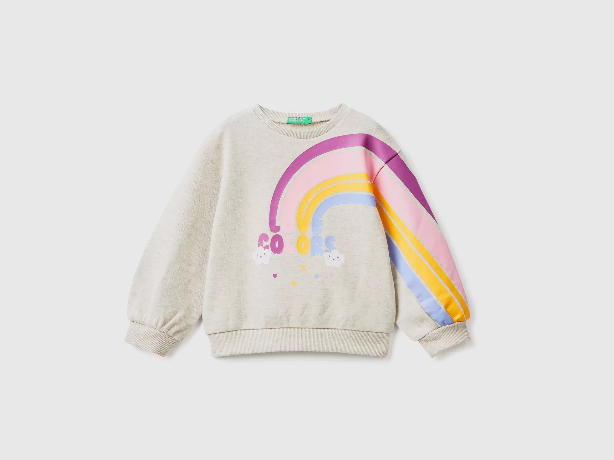 Sweat Com Estampa Arco-Iris^Benetton Discount