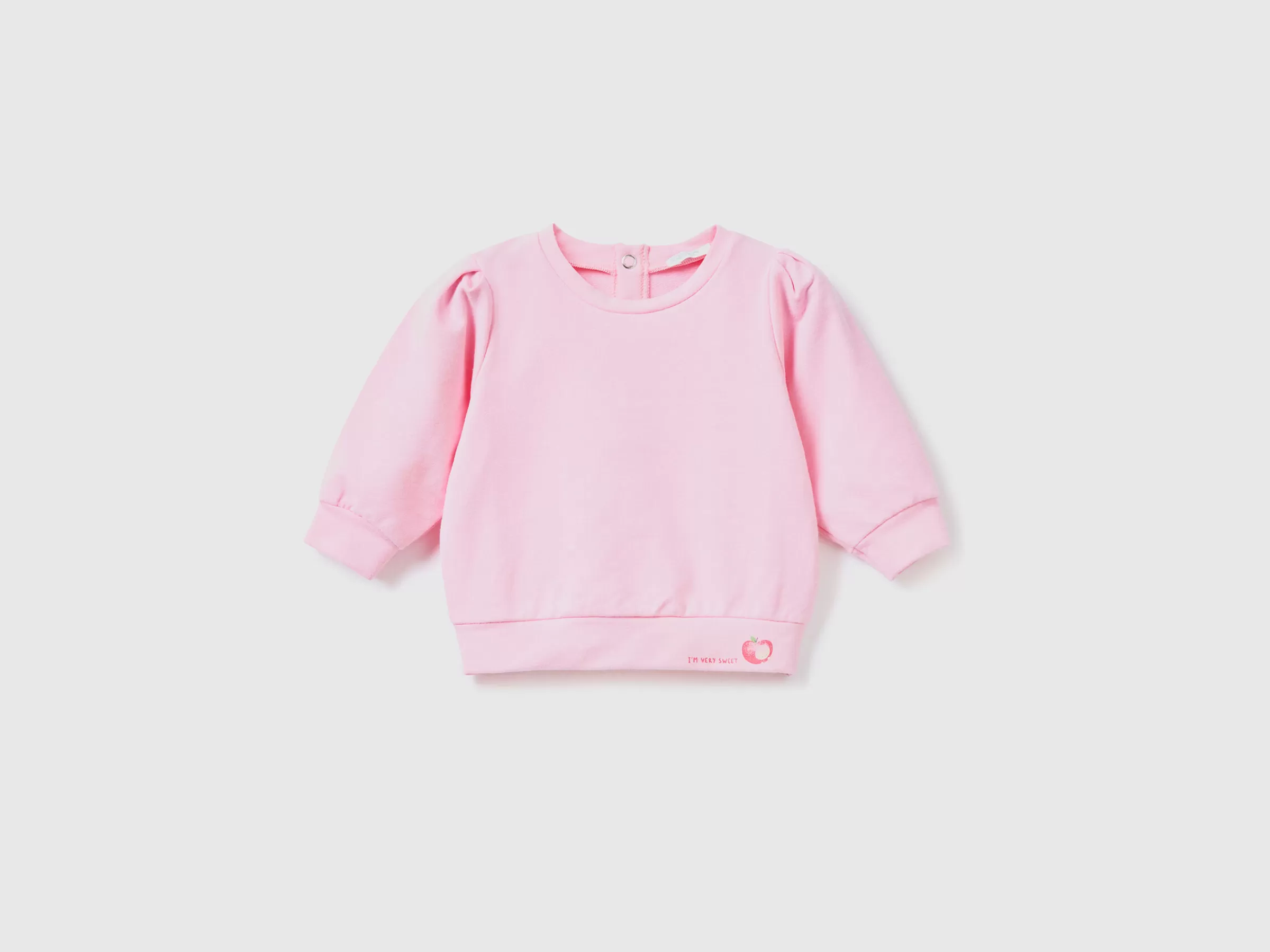 Sweat Leve Em Algodão Stretch^Benetton Online