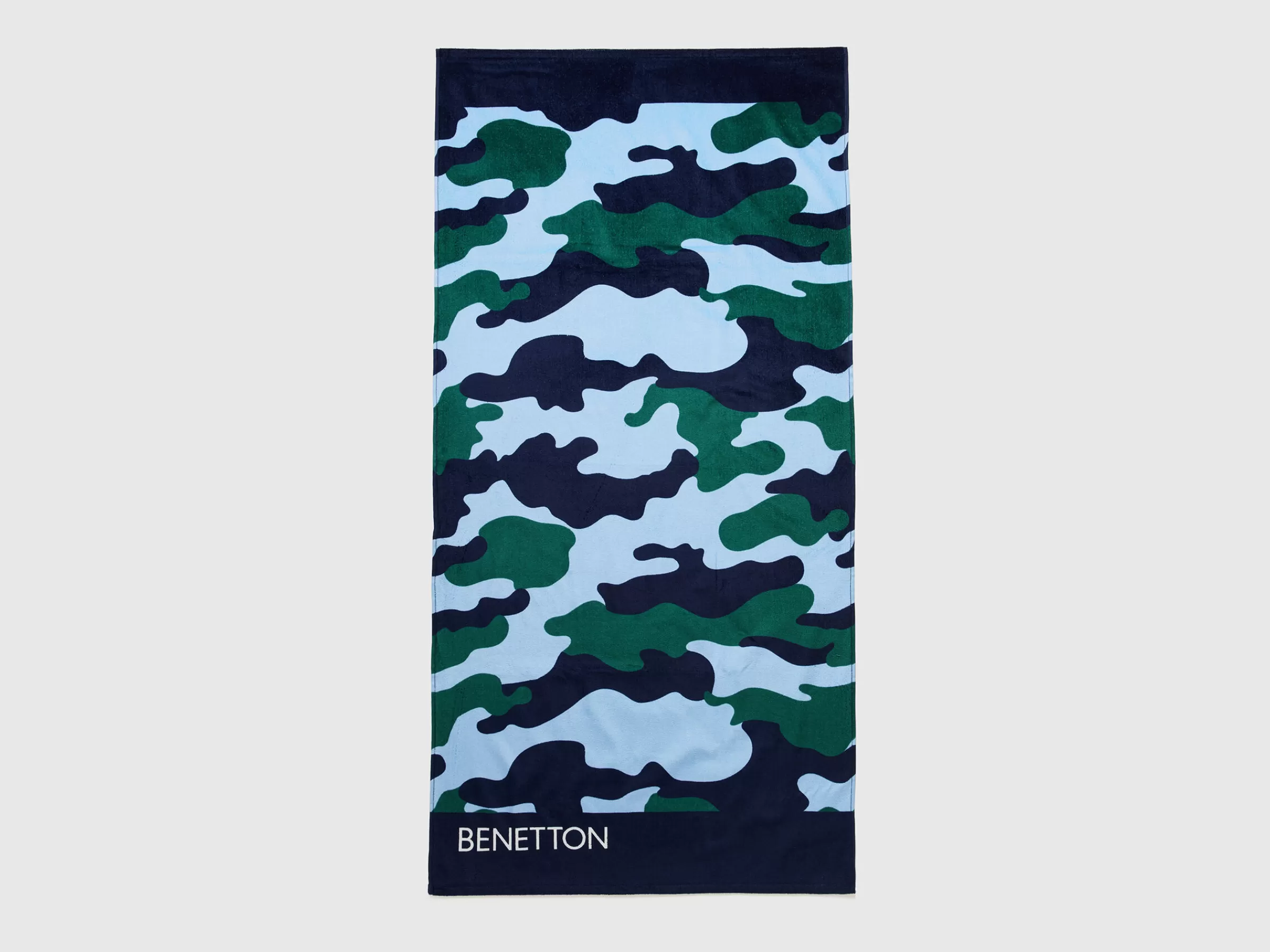 Toalha De Praia Com Estampa Camuflagem^Benetton Best Sale