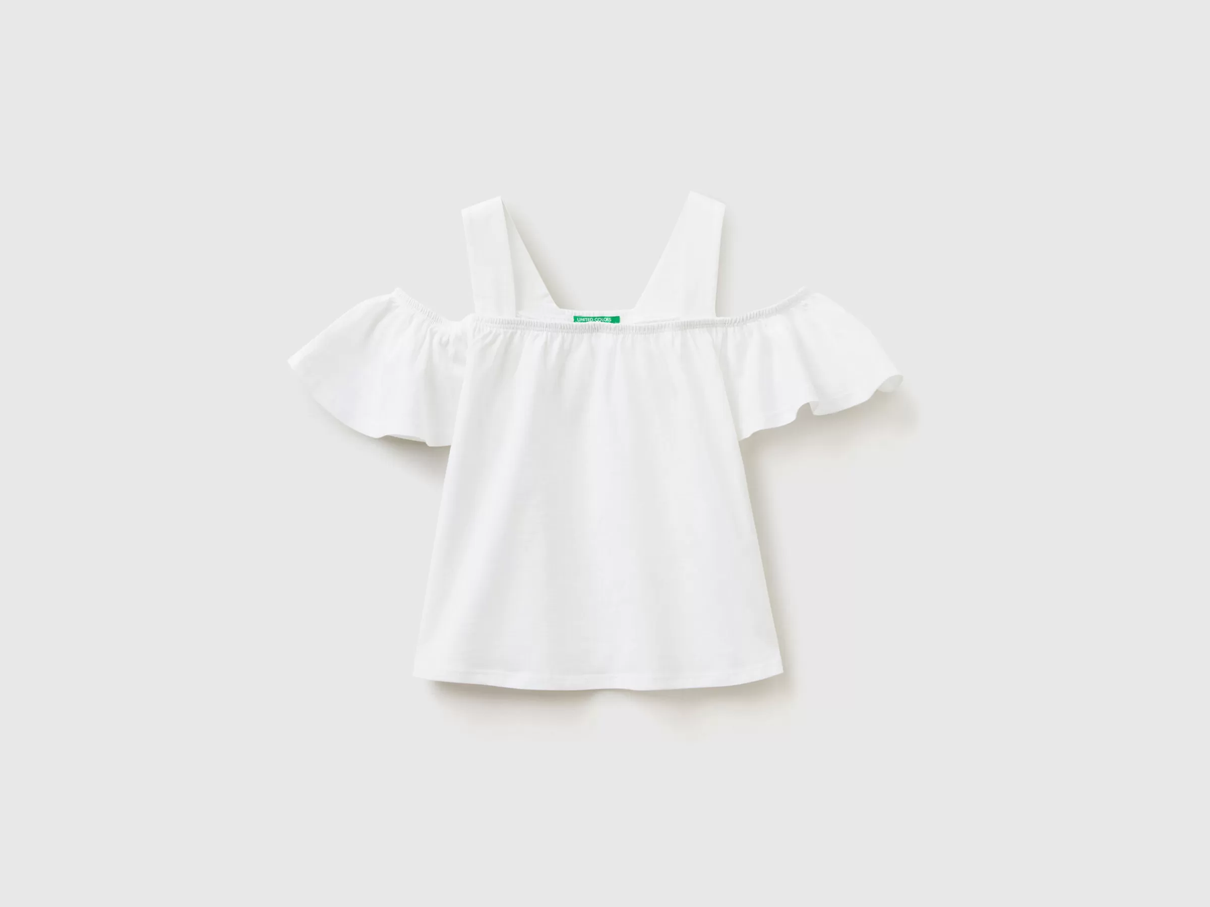 Top Curto Com Alcas^Benetton Cheap