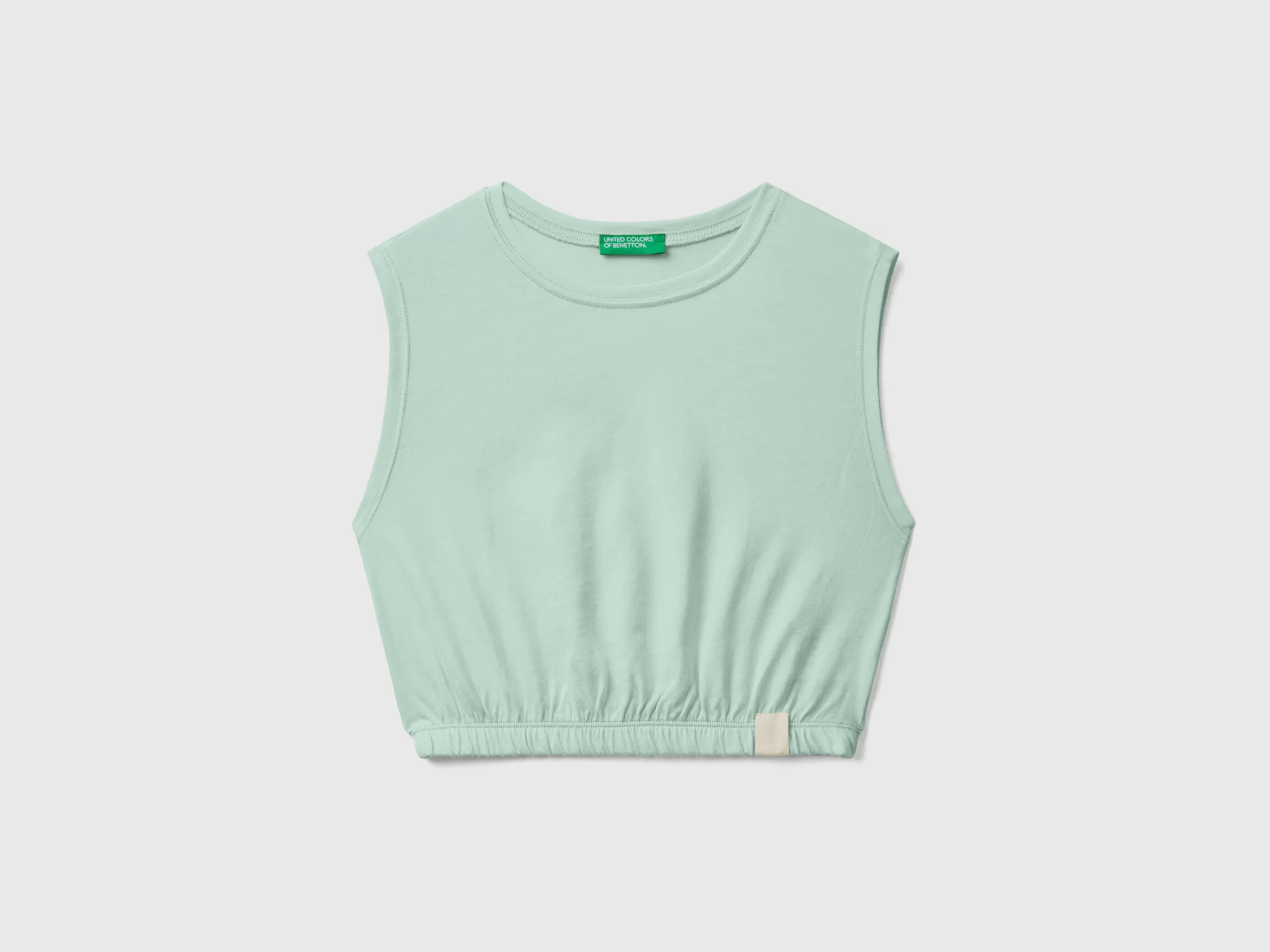 Top Curto Em Tecido Reciclado^Benetton Best