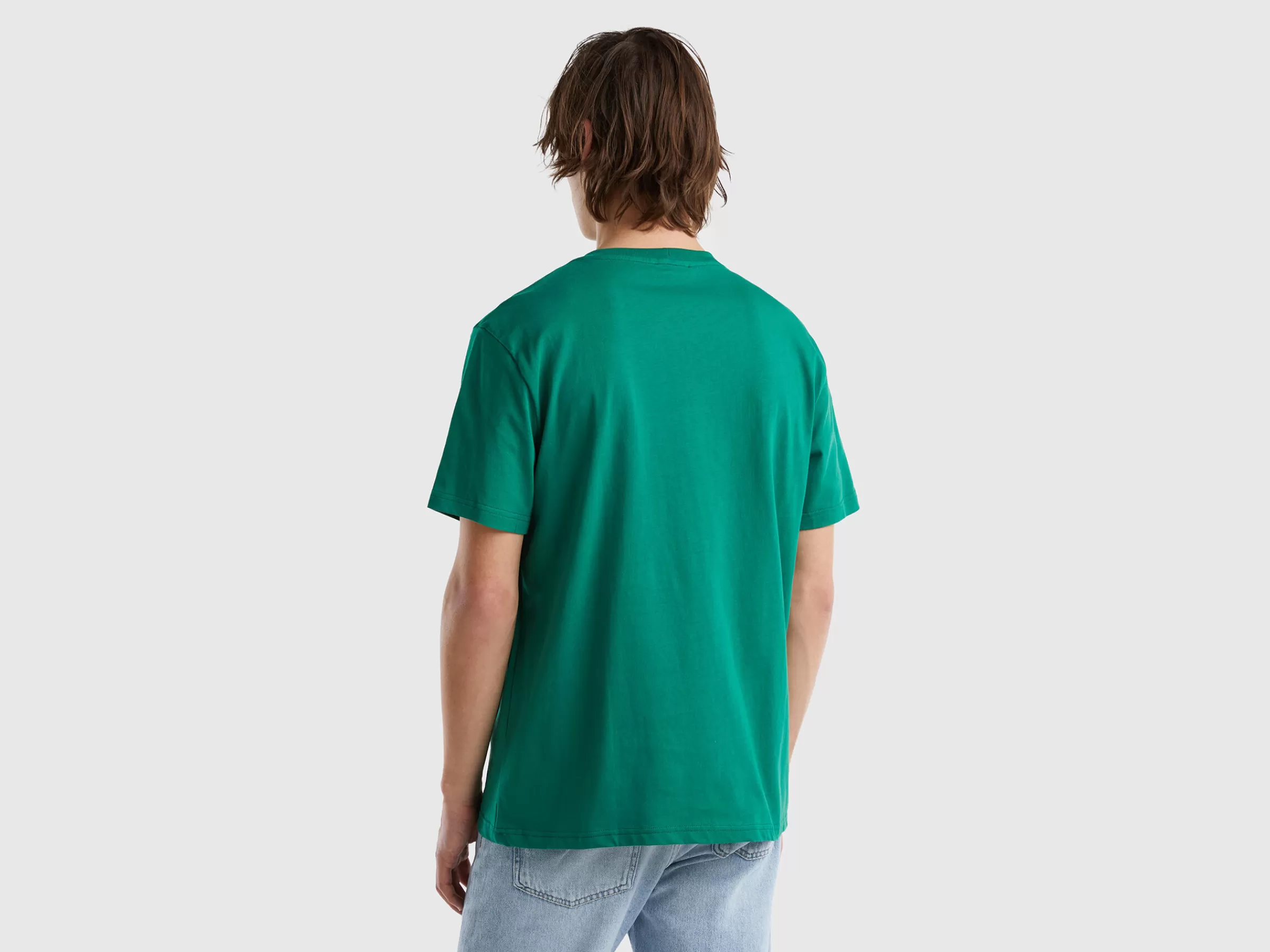 T-Shirt Basica 100% Algodão Organico^Benetton Online