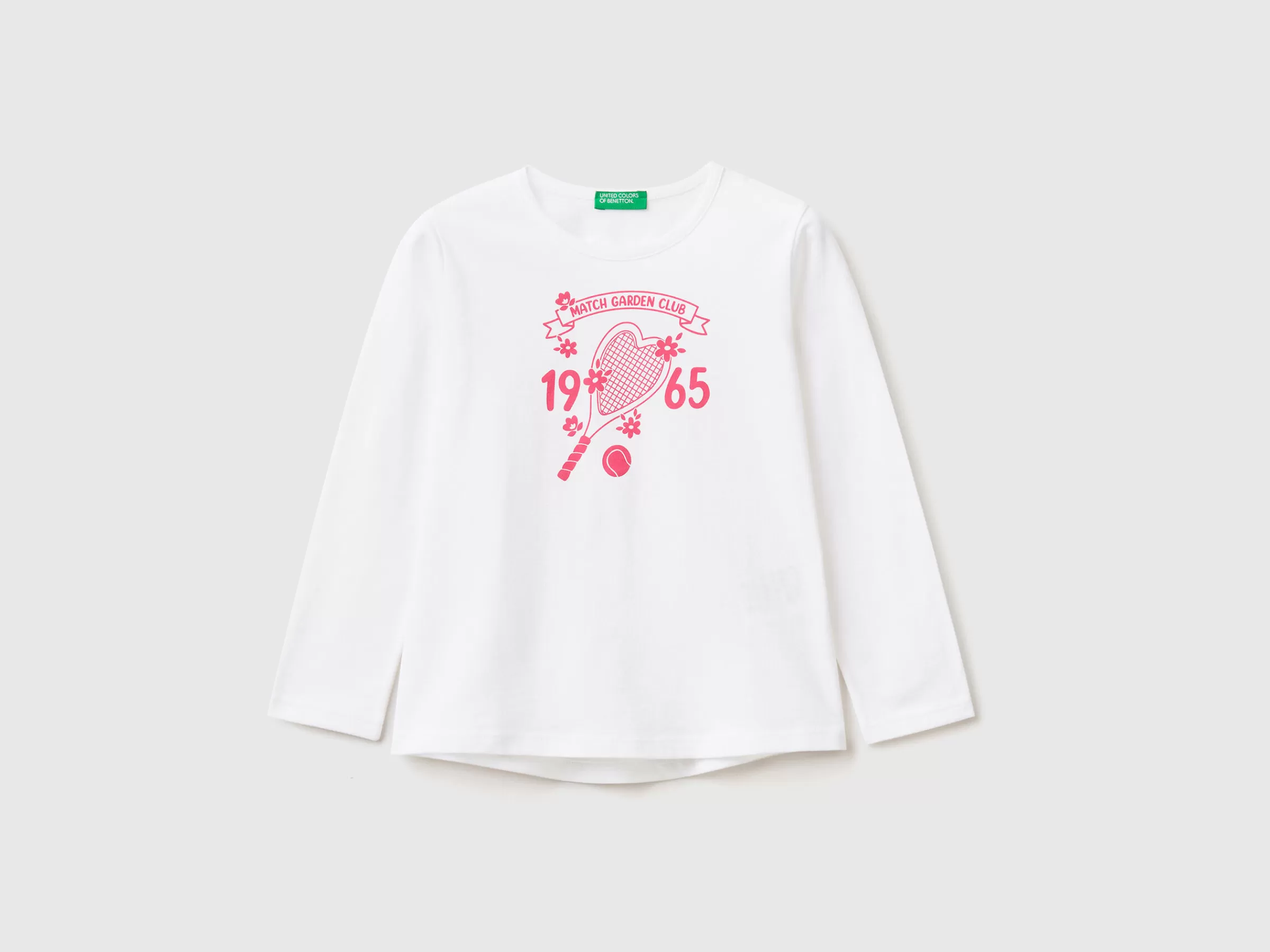 T-Shirt Com Estampa 100% Algodão^Benetton Flash Sale