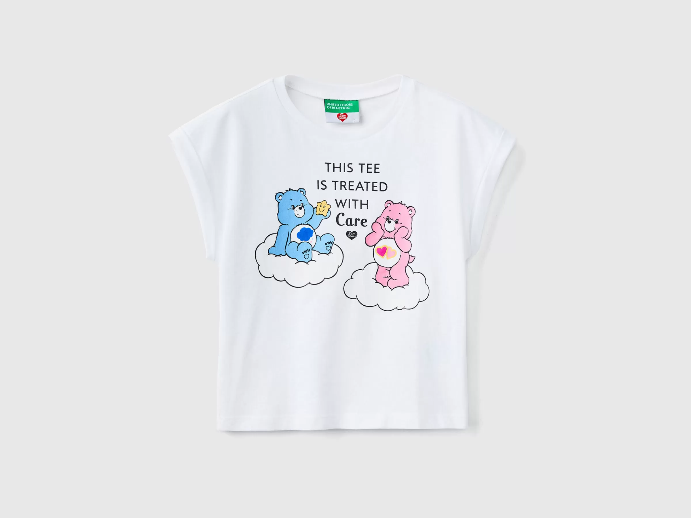 T-Shirt Com Estampa Care Bears™^Benetton New