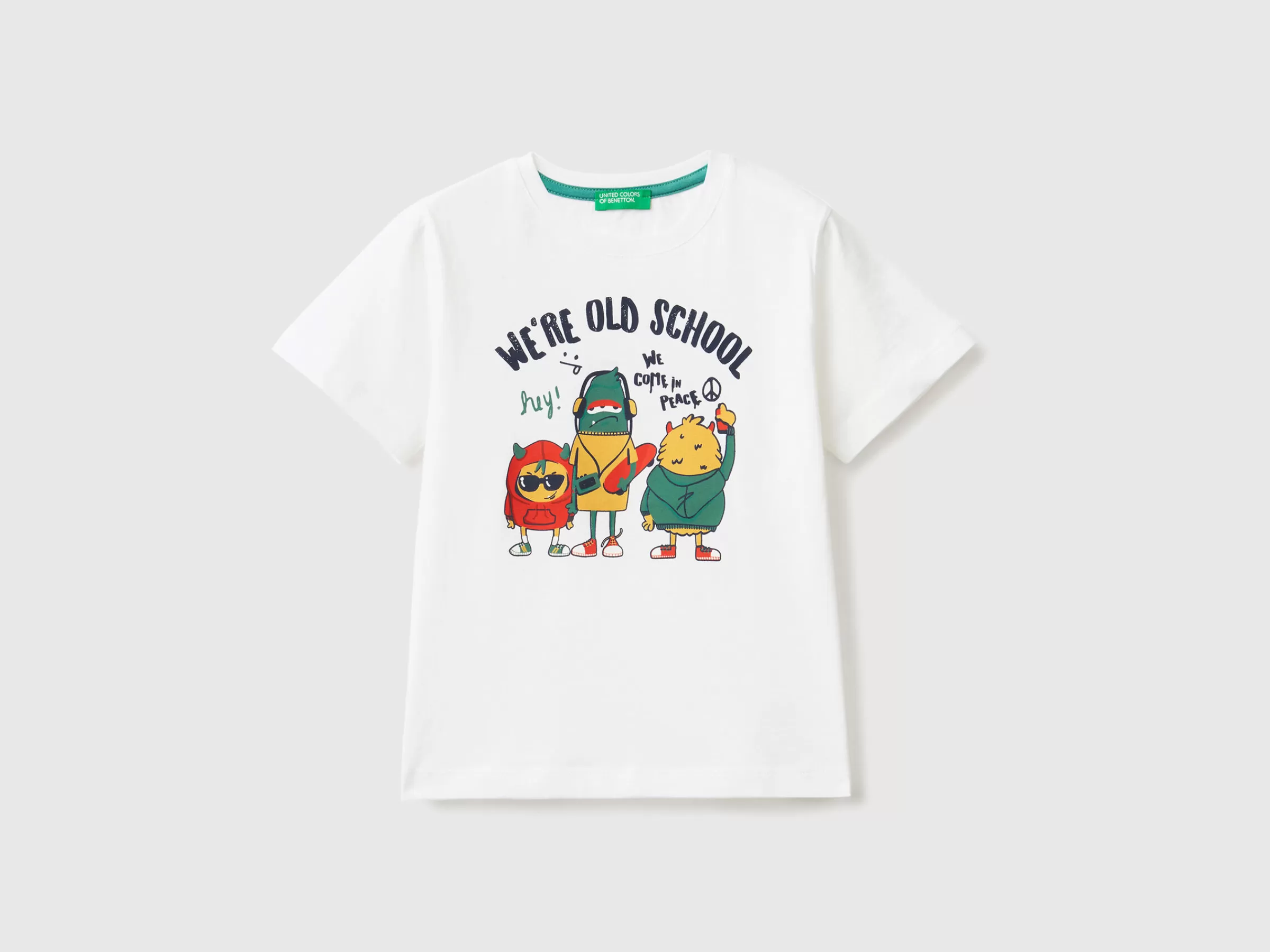 T-Shirt Com Estampa De Animais^Benetton Cheap