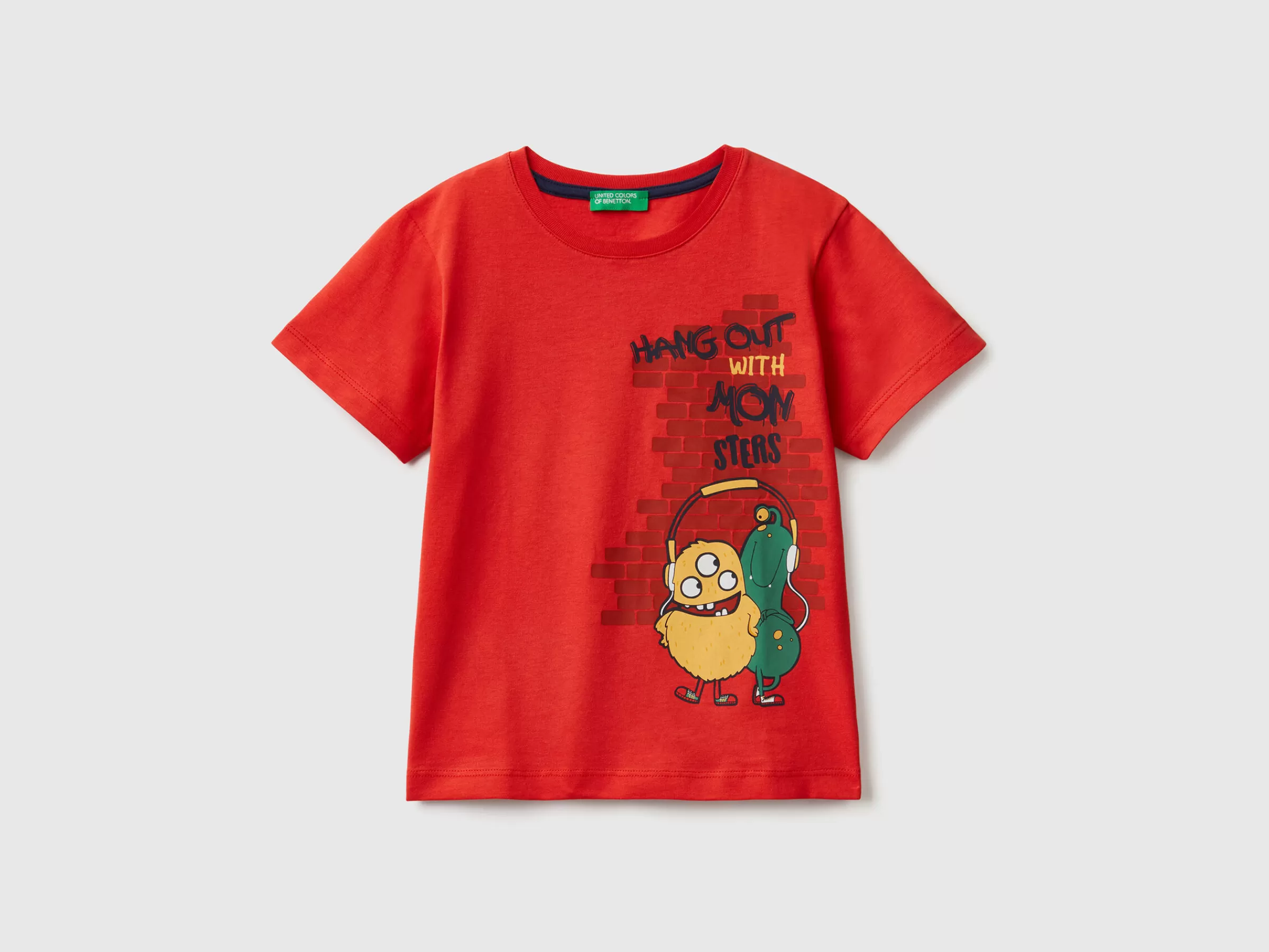 T-Shirt Com Estampa De Animais^Benetton Best Sale