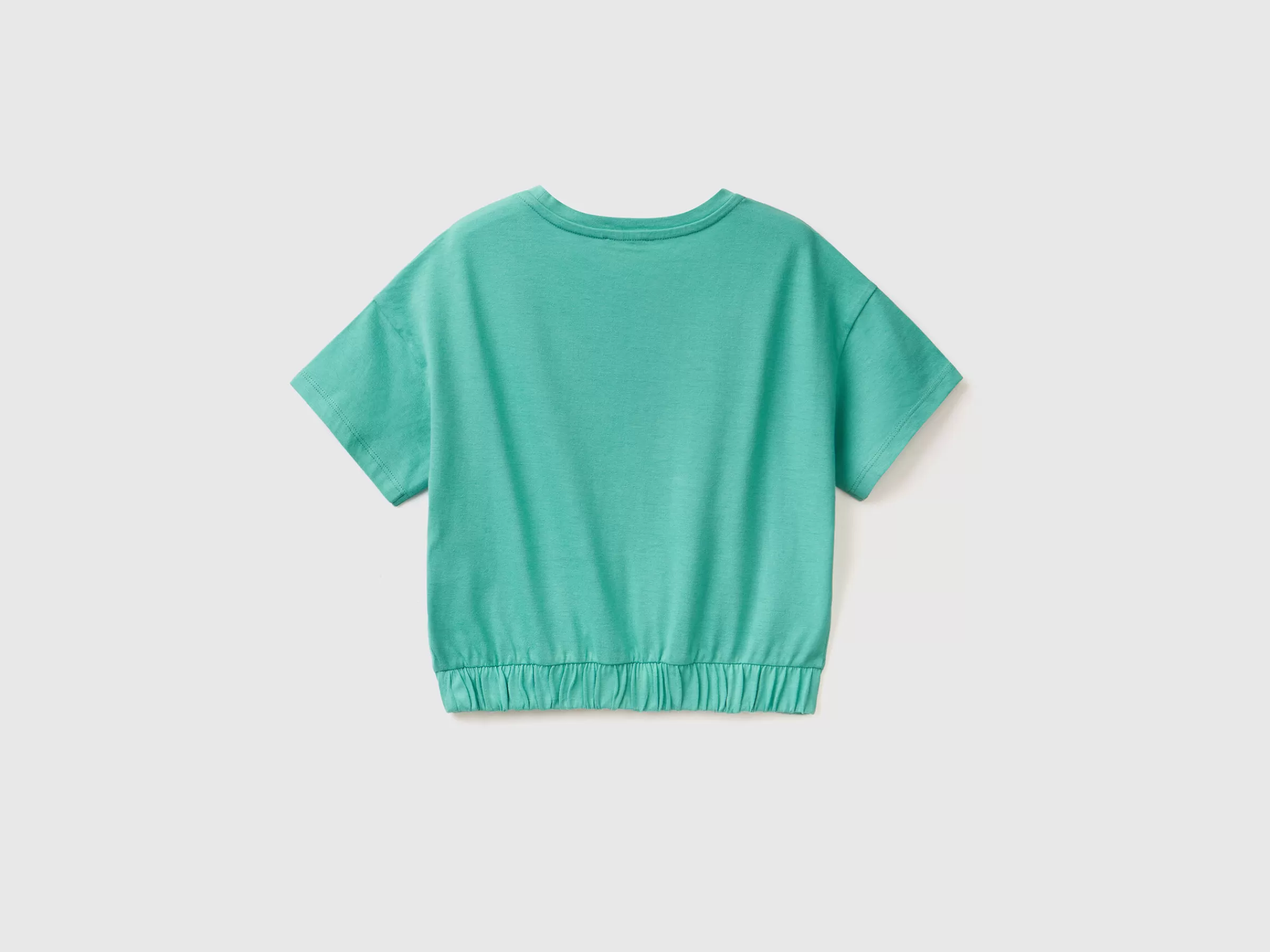 T-Shirt Com Estampa Glitter^Benetton New