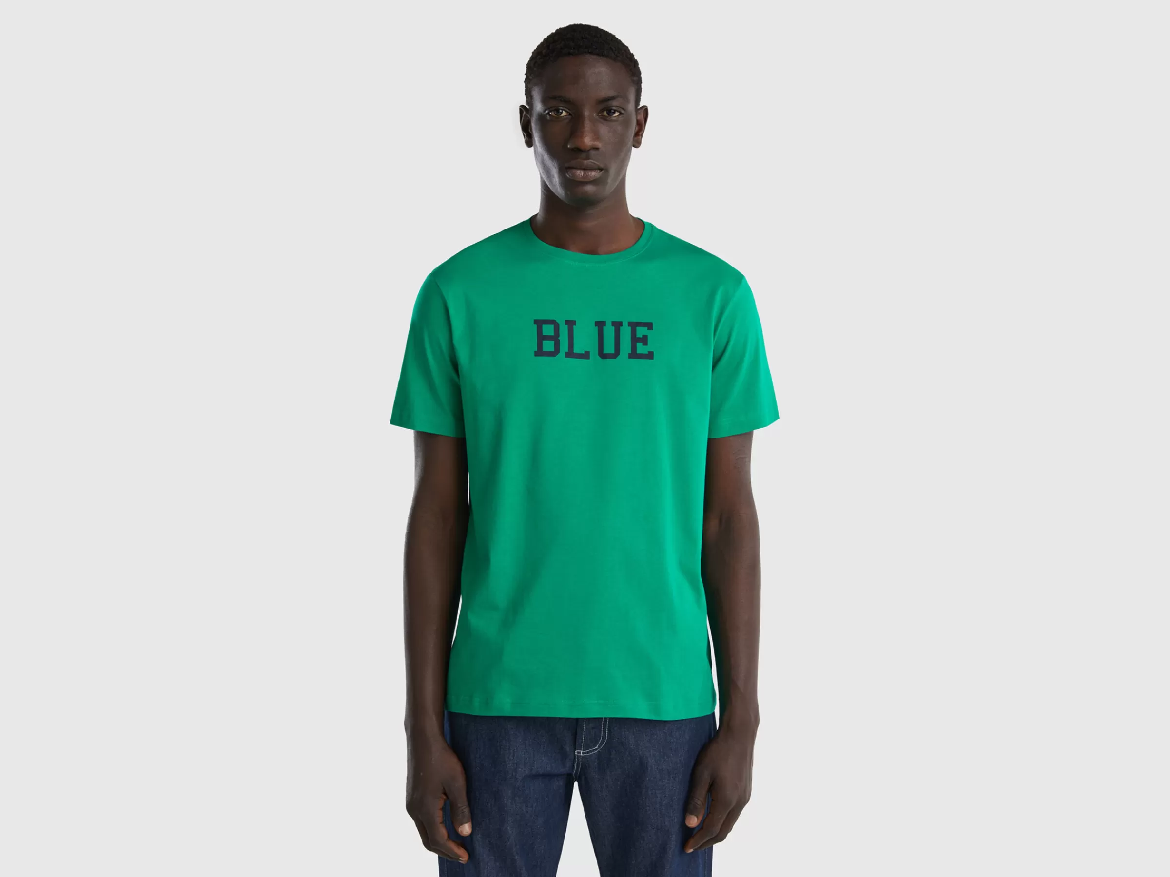 T-Shirt Com Estampa Lettering^Benetton Best