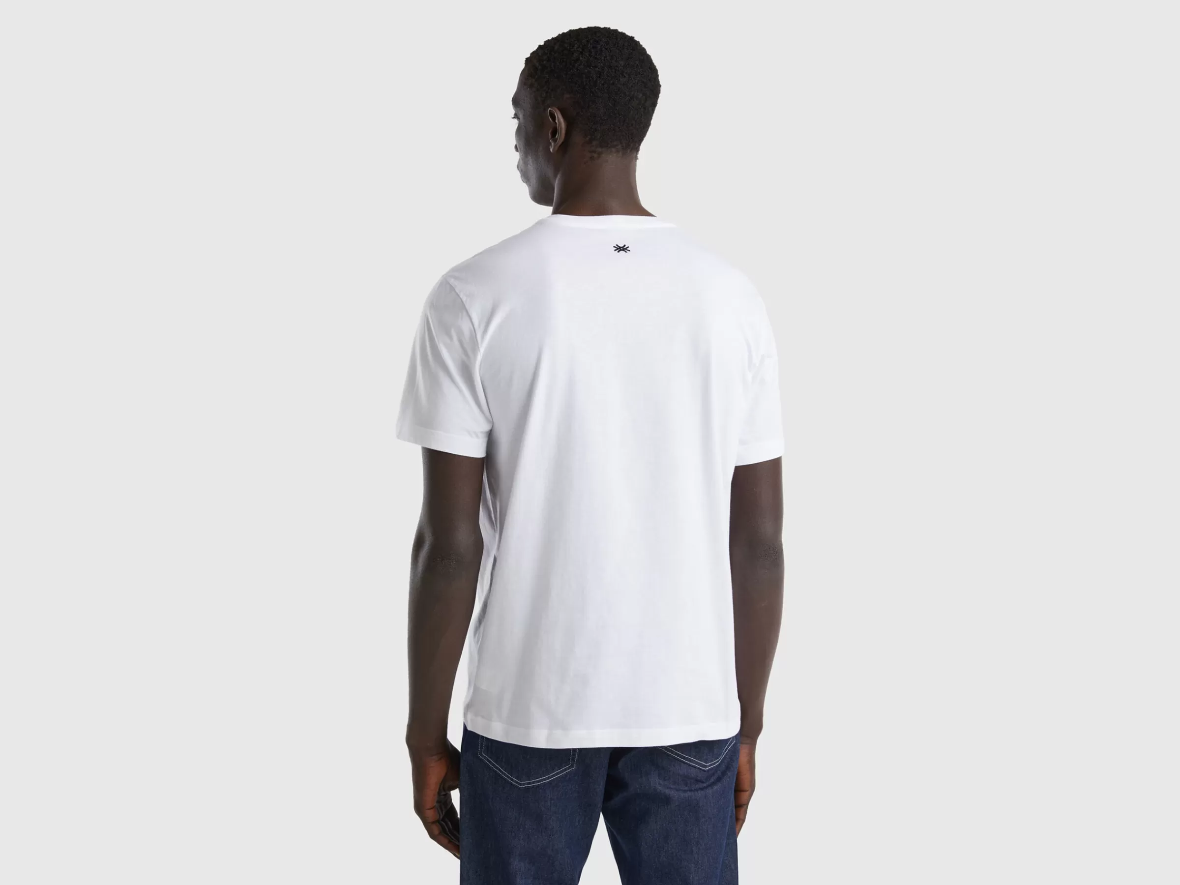 T-Shirt Com Estampa Lettering^Benetton Online