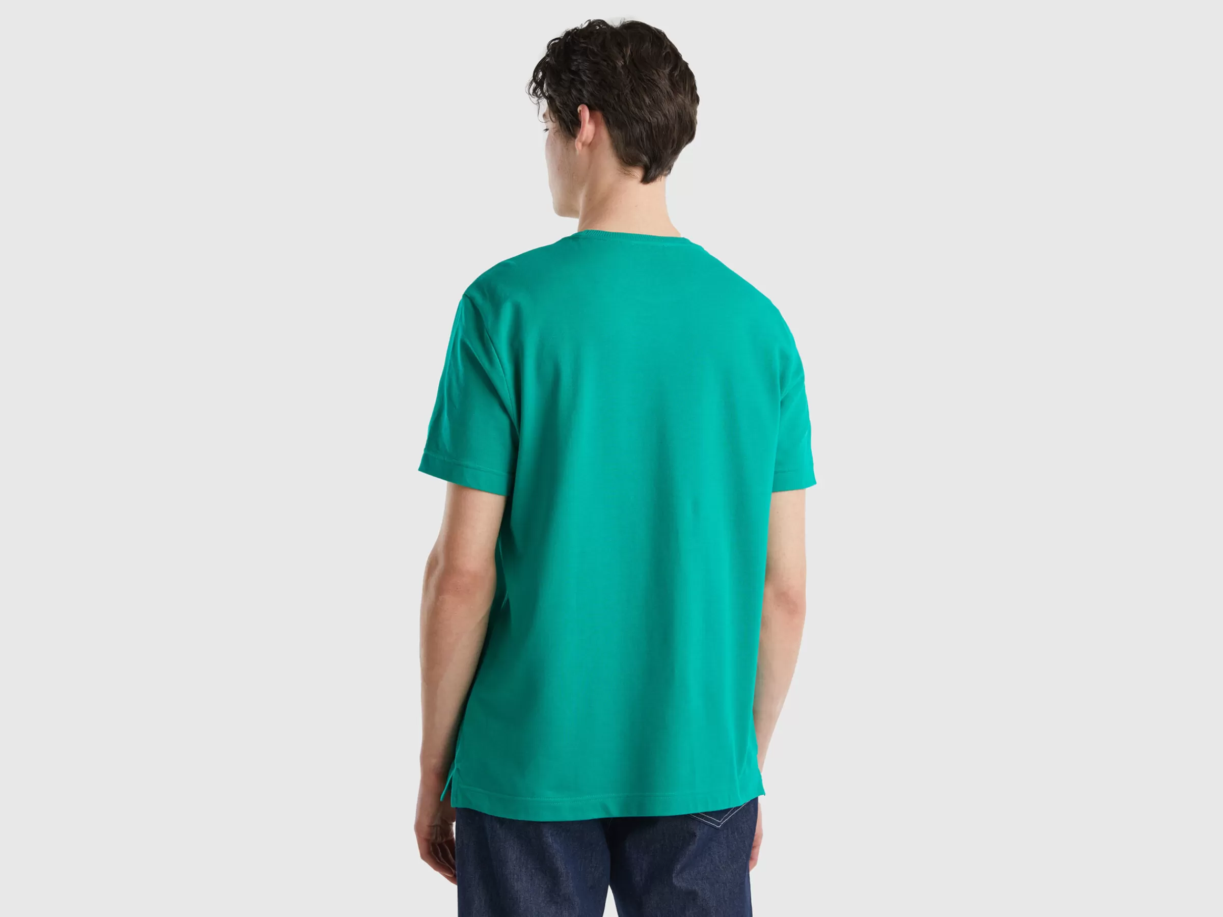 T-Shirt Em Algodão^Benetton Fashion