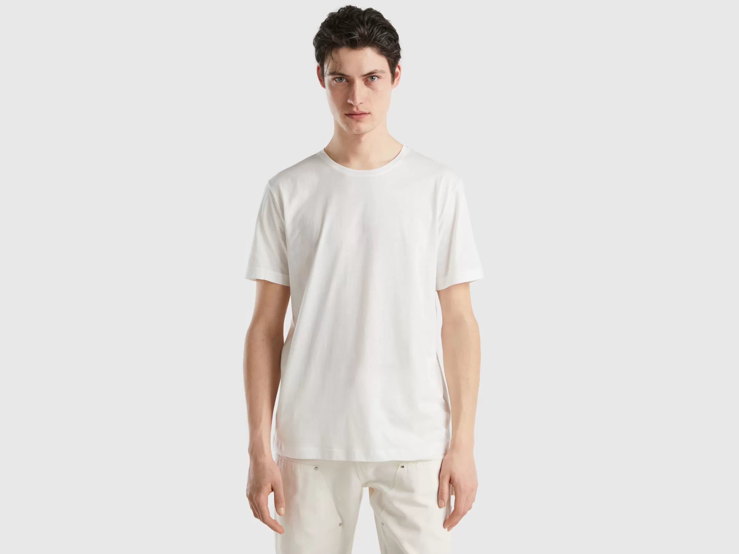 T-Shirt Em Jersey Leve^Benetton Discount