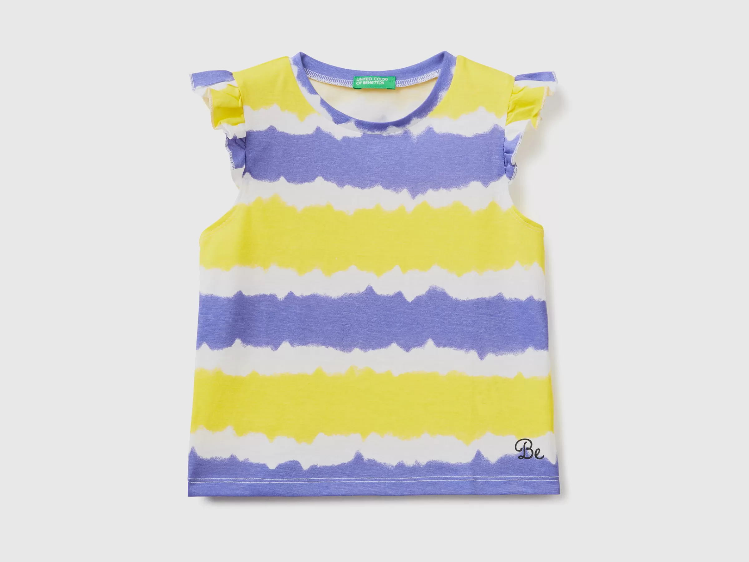 T-Shirt Tye-Dye Com Manga Curta^Benetton Outlet