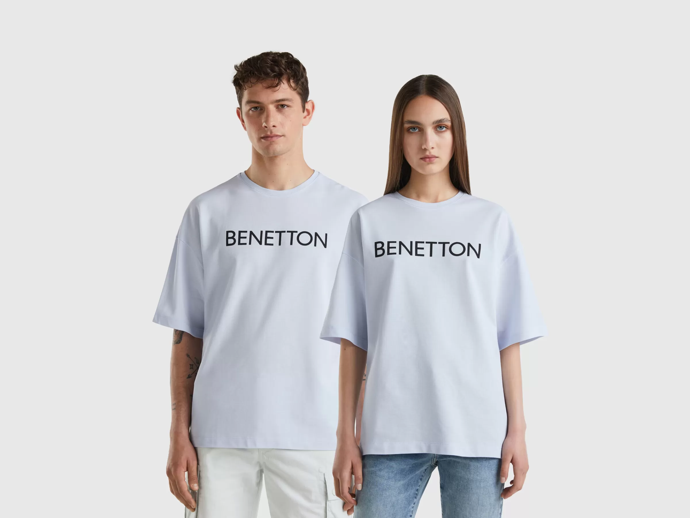 T-Shirtcom Estampa Logotipo^Benetton Sale