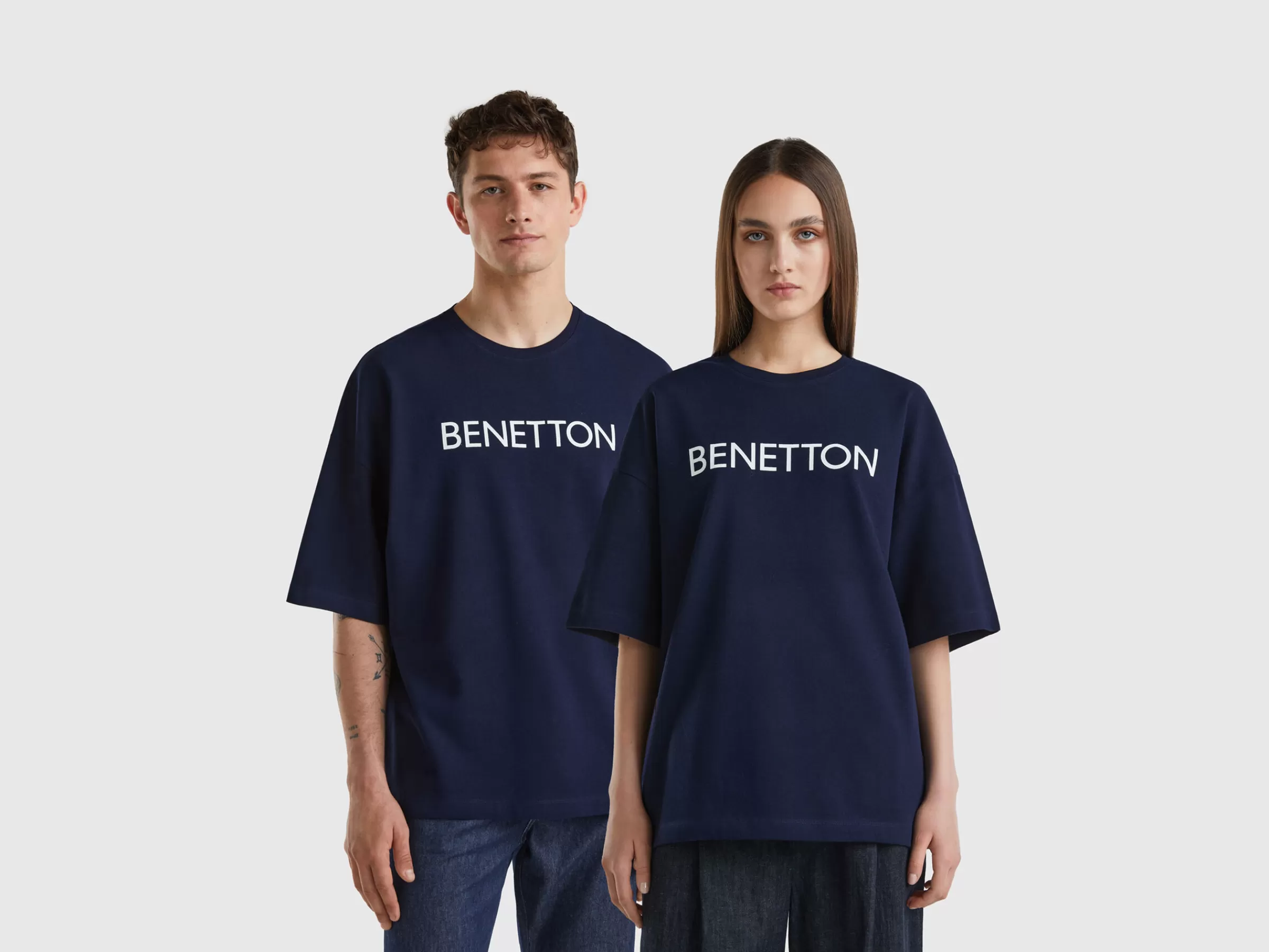 T-Shirtcom Estampa Logotipo^Benetton Flash Sale