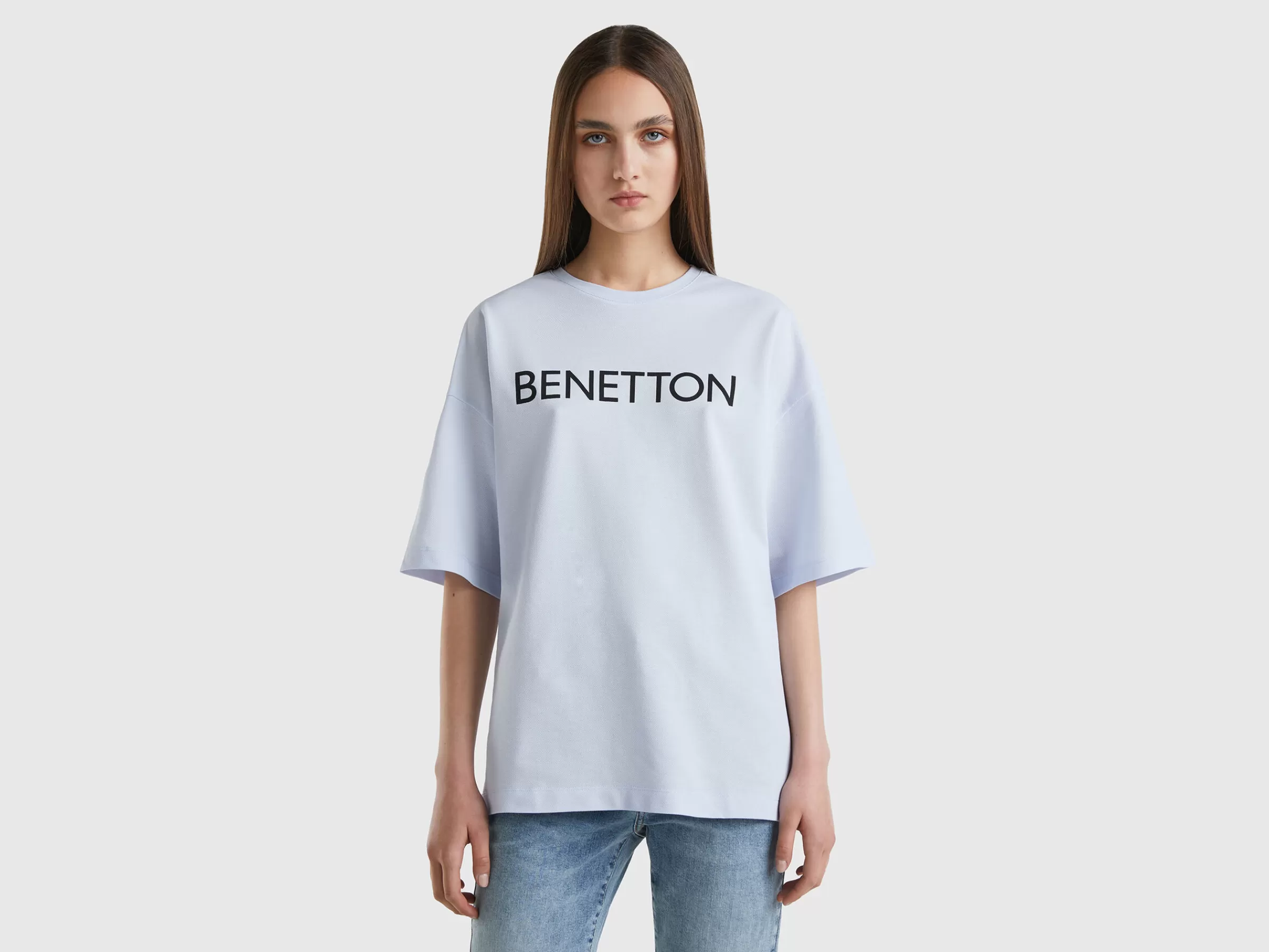 T-Shirtcom Estampa Logotipo^Benetton Sale