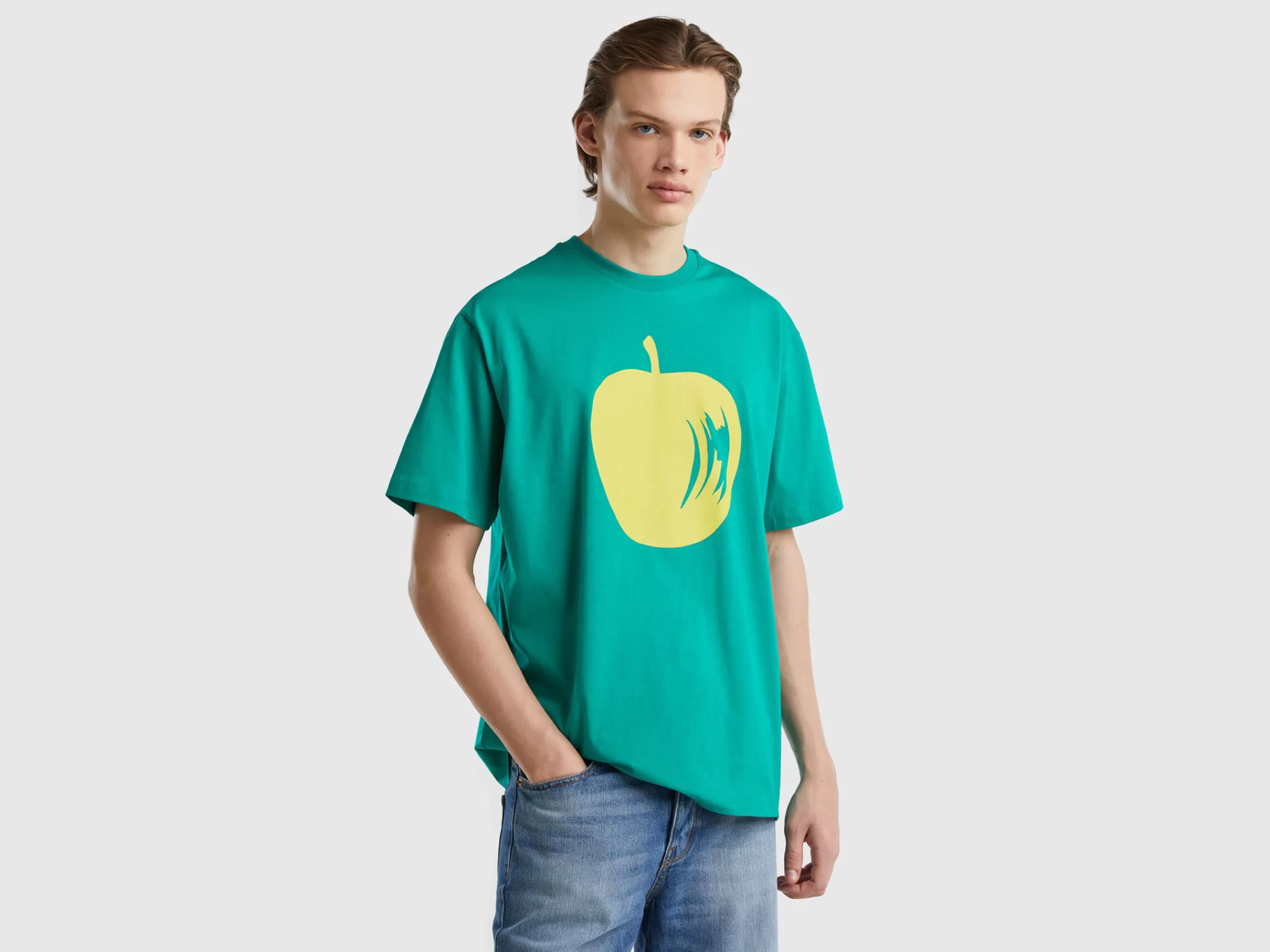 T-Shirtcom Estampa Maca^Benetton Outlet