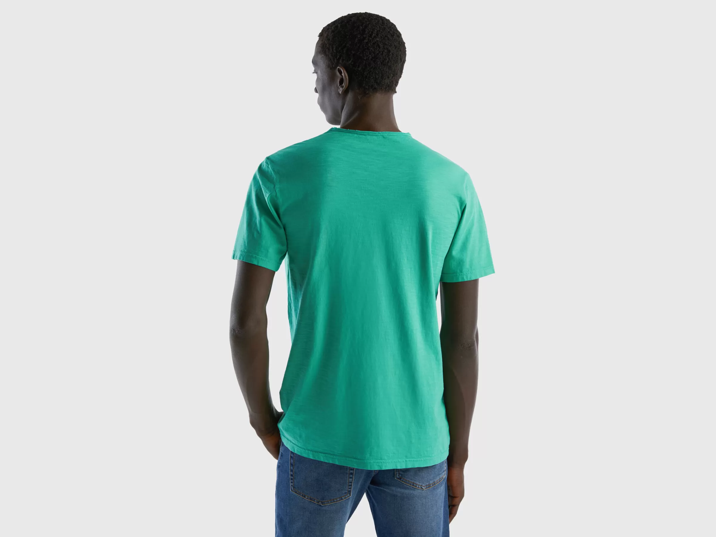 T-Shirtem Algodão Flame^Benetton Clearance