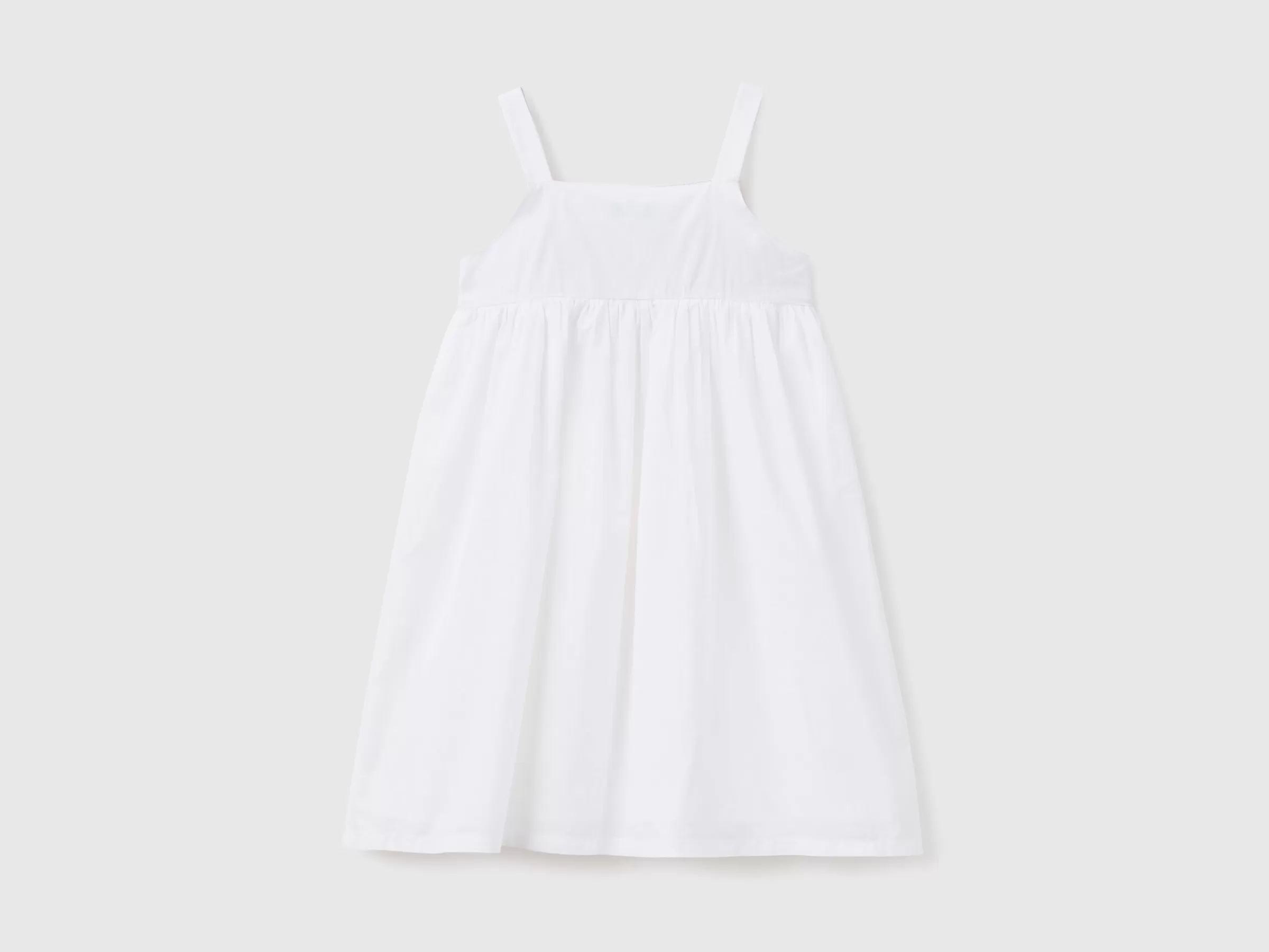 Vestido Com Corpete Croche^Benetton Cheap