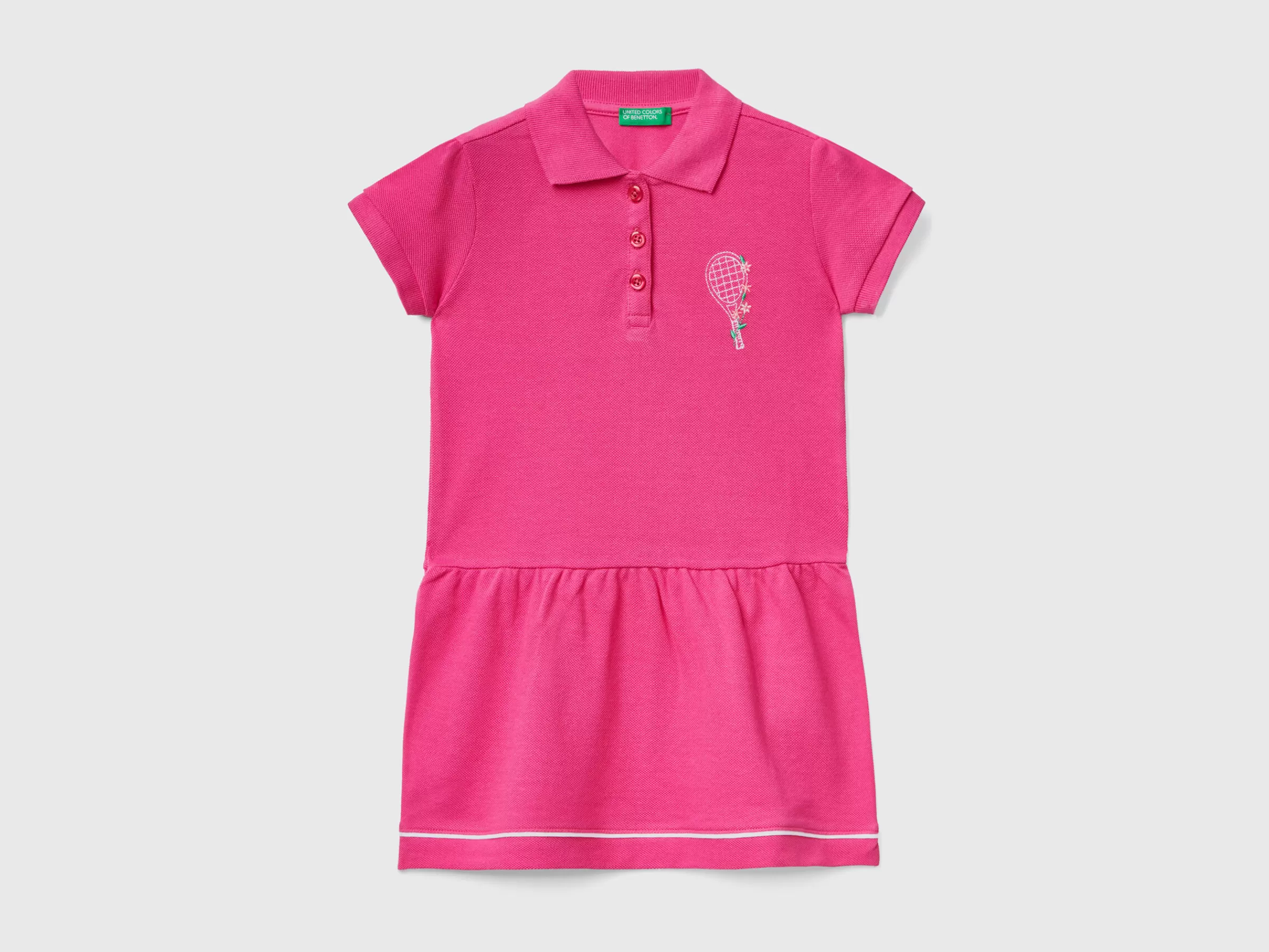 Vestido Curto Estilo Polo^Benetton Shop