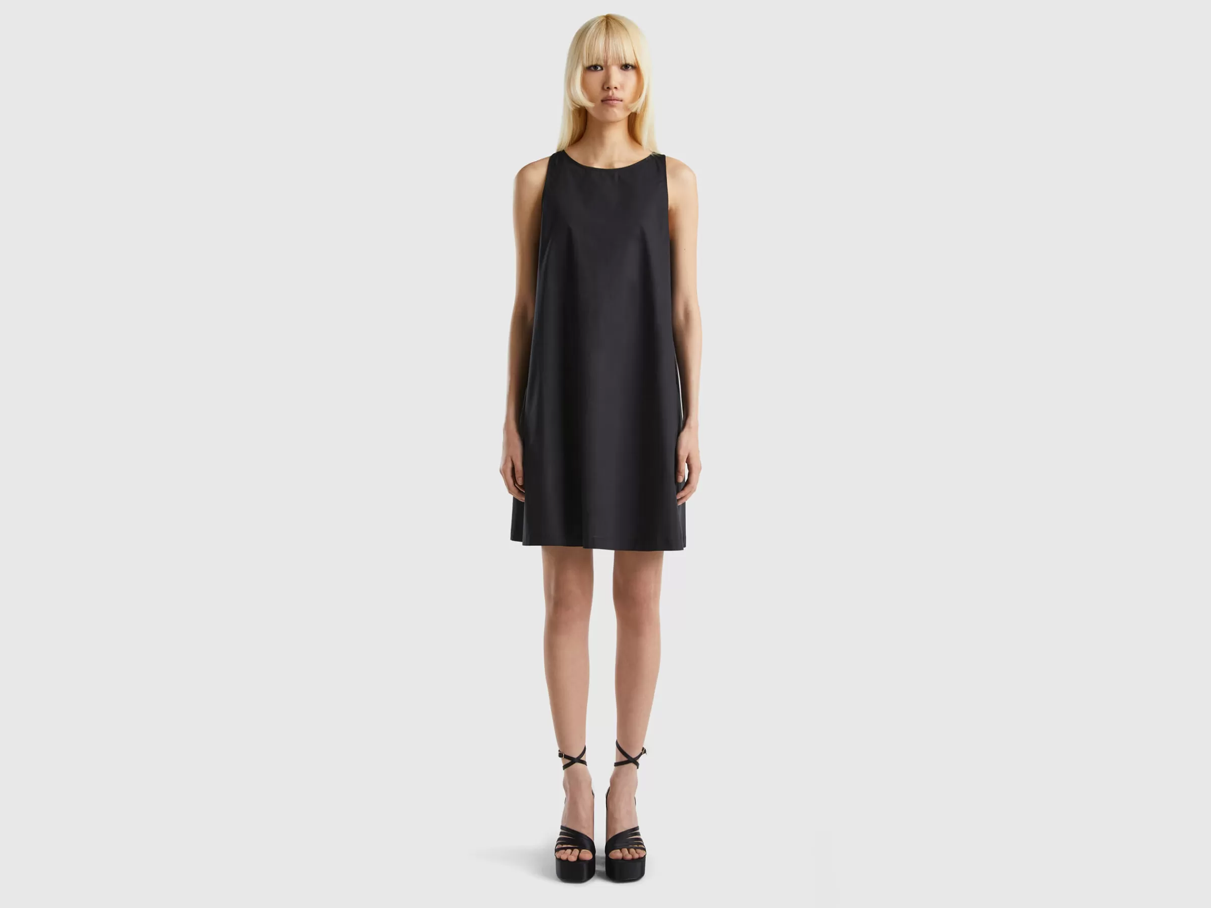 Vestido Sem Mangas Trapezio^Benetton Online